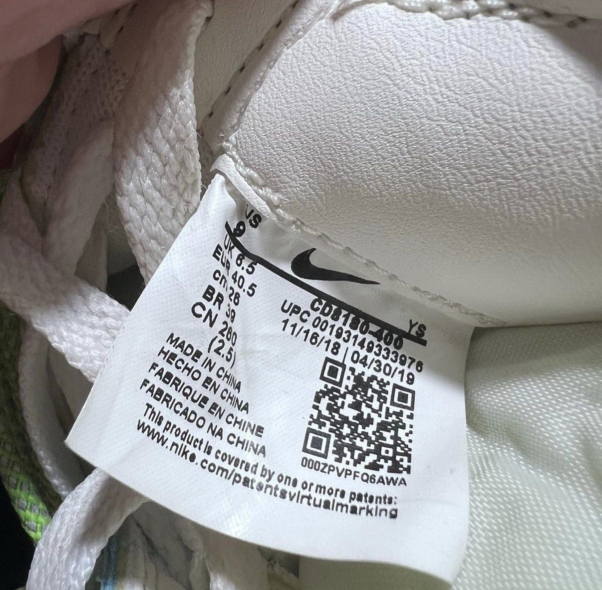 Nike × Off-White Nike Waffle Racer Off-White Vivid Sky Size US 10.5 / IT 40.5 - 8 Thumbnail