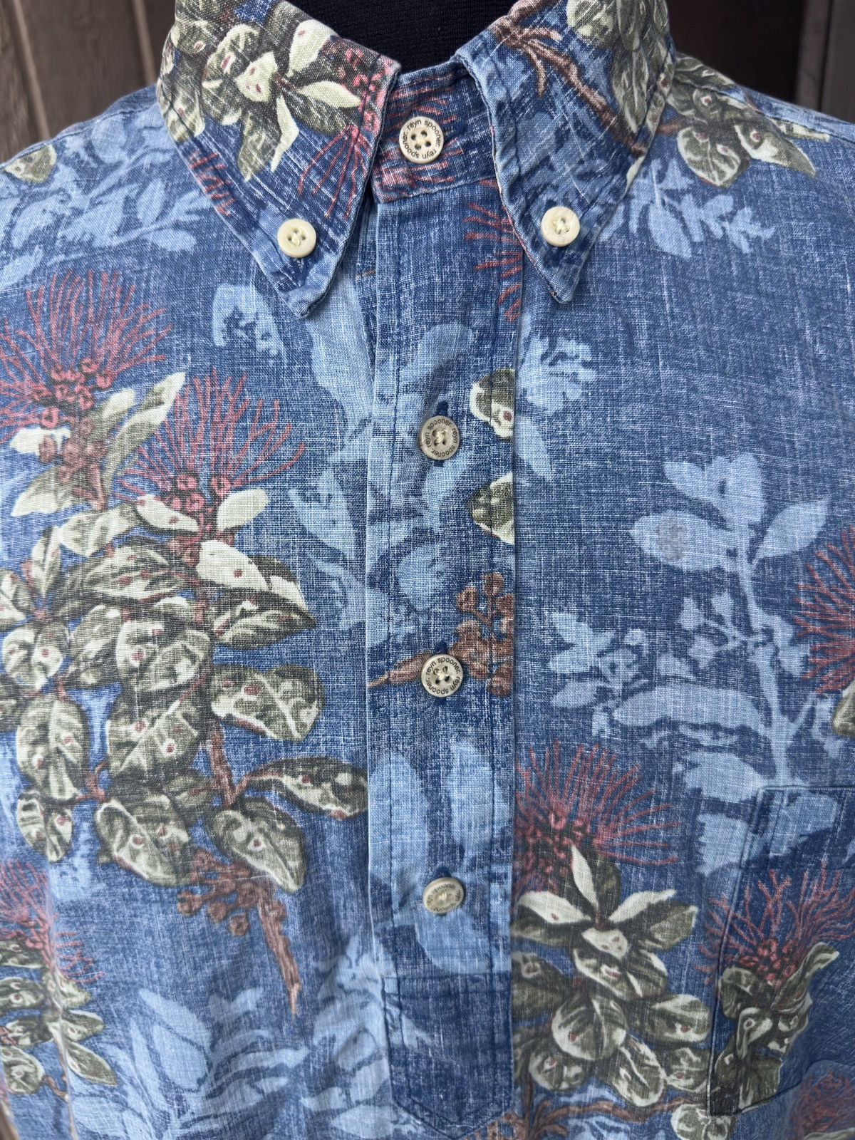 Reyn Spooner Reyn Spooner Hawaiian Print Multicolored 3/4 Button Men's L Size US L / EU 52-54 / 3 - 3 Thumbnail