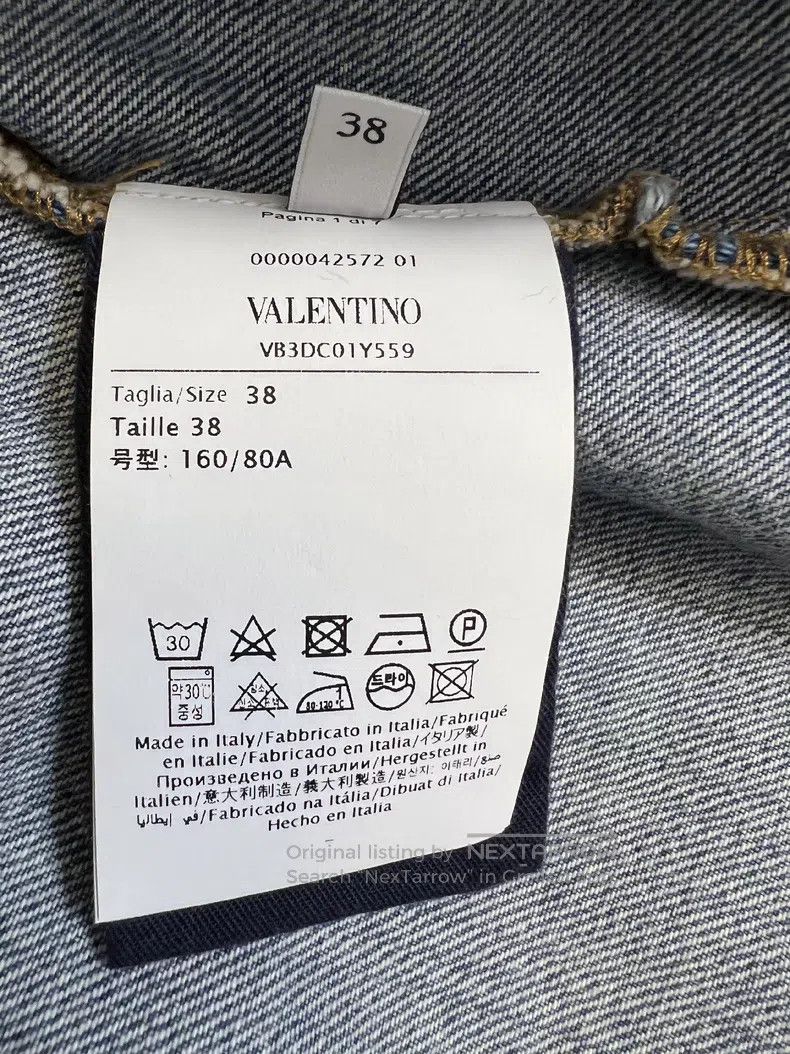 Valentino Valentino Short denim jacket Size S / US 4 / IT 40 - 6 Thumbnail