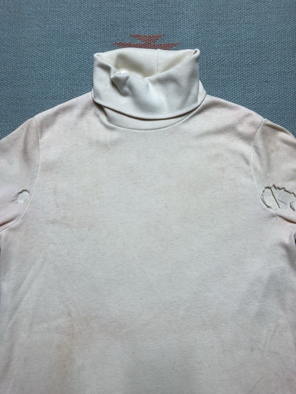 Vintage 70s t shirt turtleneck sears soft cotton distressed small Size US S / EU 44-46 / 1 - 5 Thumbnail