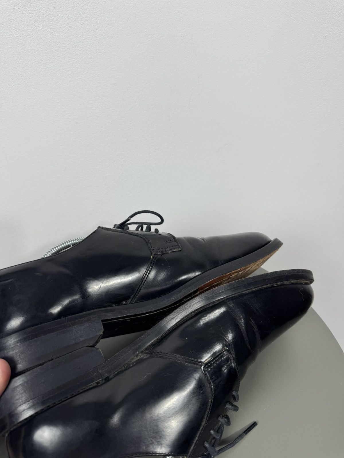 Other Vintage Black Leather Derby Shoes Men’s US 8 Classic Minimal Size US 8 / EU 41 - 11 Thumbnail