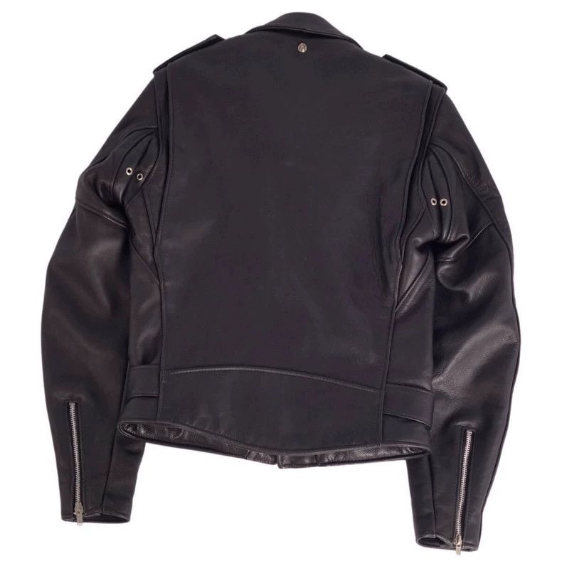 Schott Schott Cable-stayed leather jacket, heavy cowhide Size US XXS / EU 40 - 4 Thumbnail