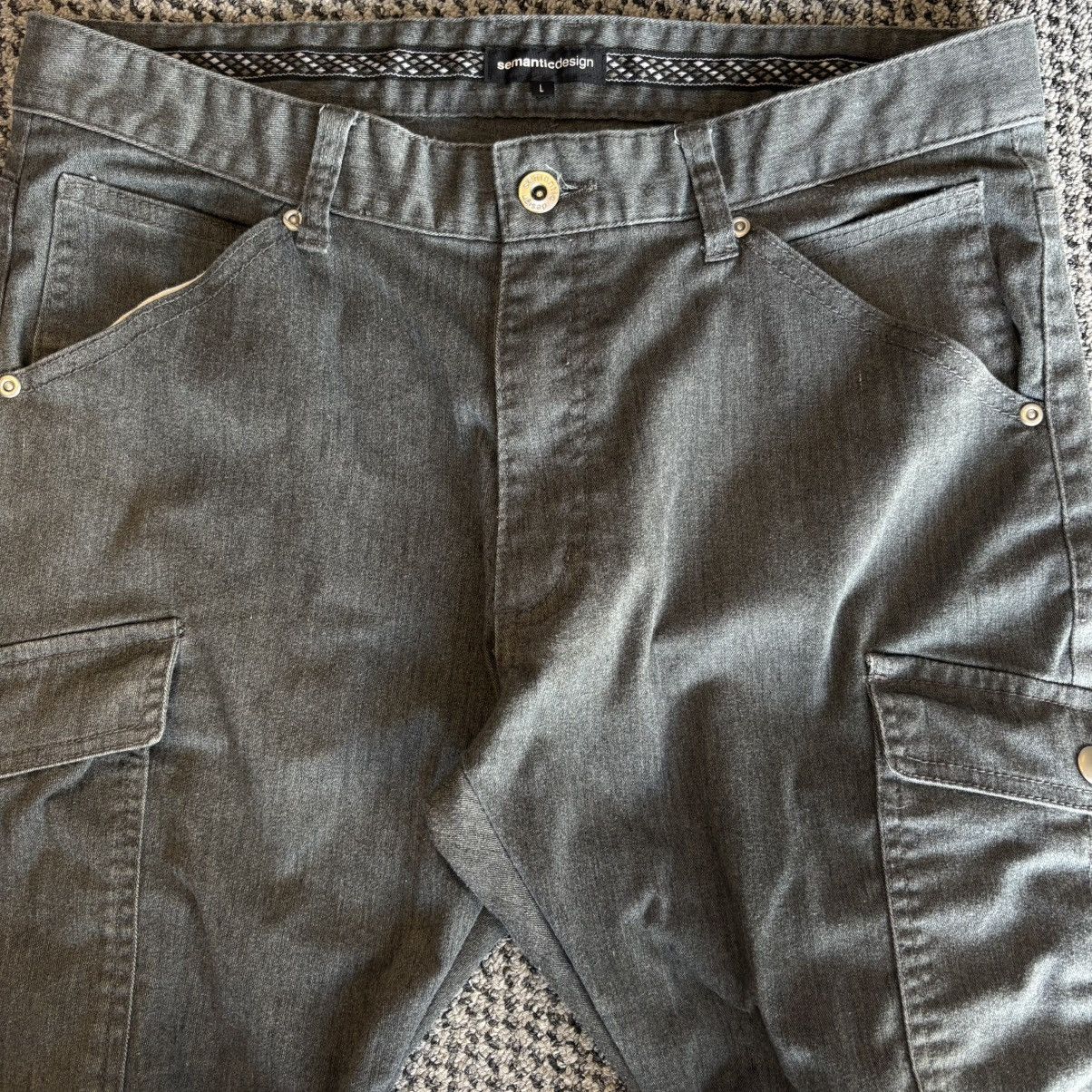 semanticdesign Semantic Design Cropped Twisted Leg Size 32’ Size US 32 / EU 48 - 3 Thumbnail
