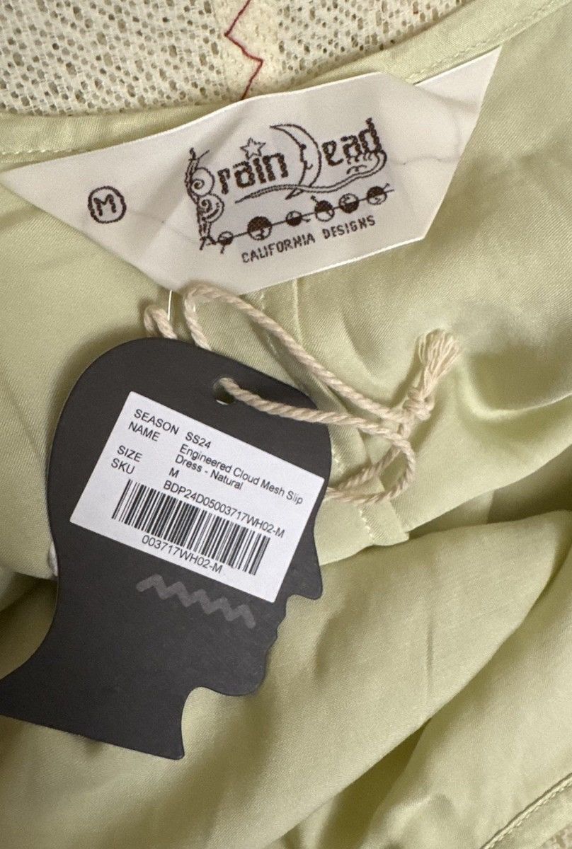 Brain Dead BRAIN DEAD Engineered Cloud Mesh Slip Dress Natural NEW Sz M Size M / US 6-8 / IT 42-44 - 5 Thumbnail