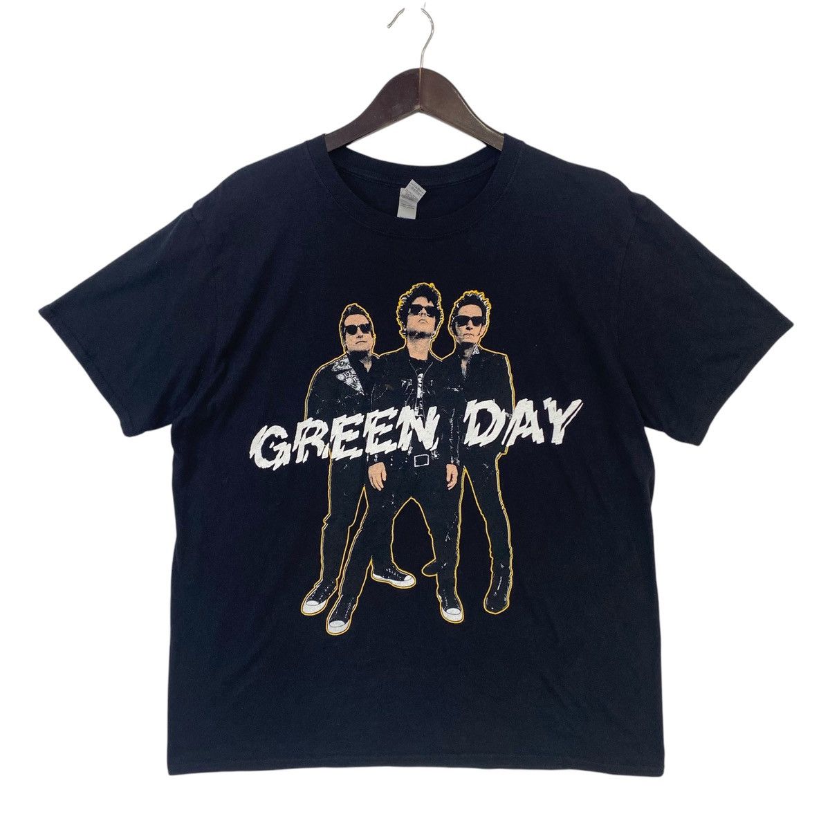 💥VINTAGE GREENDAY punk rock band rare mega tour tee shirt