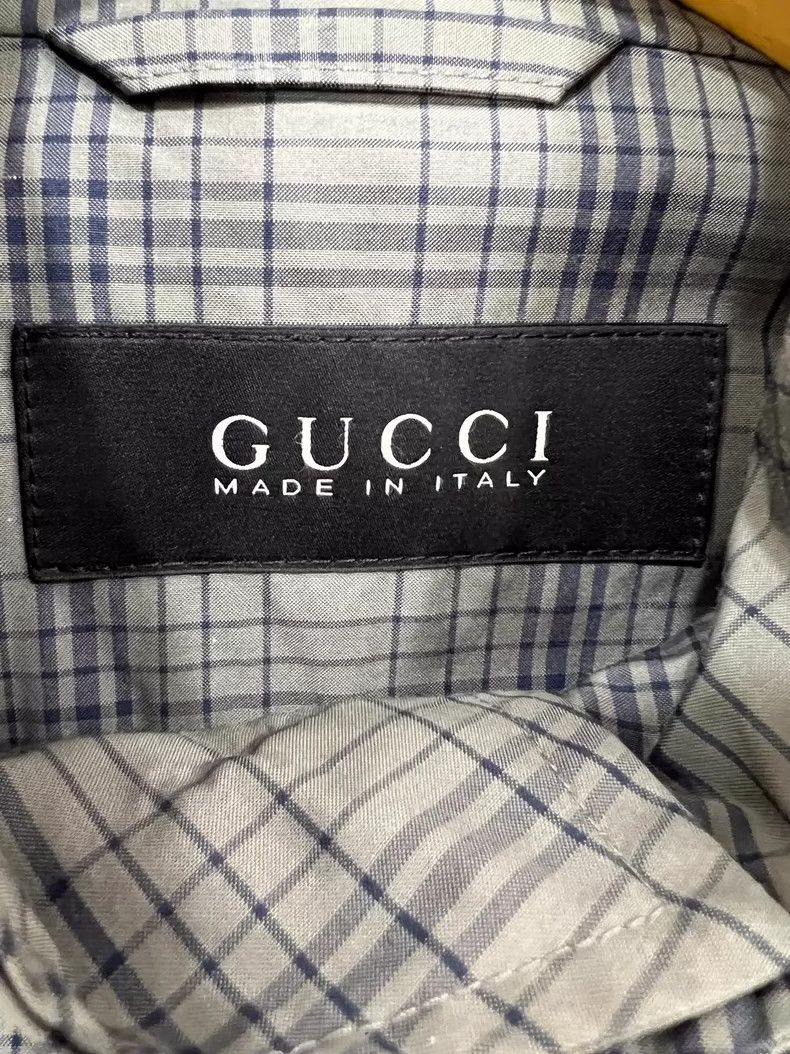 Gucci Gucci Plaid men's casual windbreaker jacket 2501-Nextarrow Size US M / EU 48-50 / 2 - 5 Thumbnail