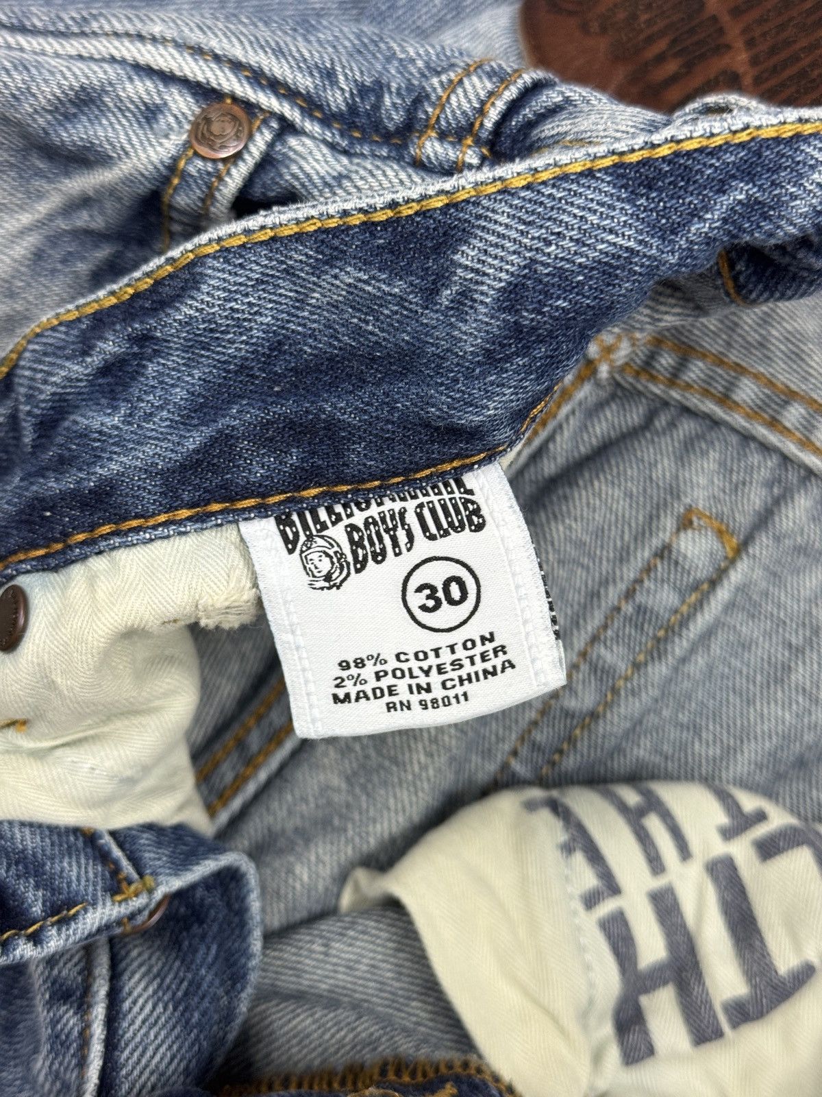 Billionaire Boys Club BILLIONAIRE BOYS CLUB MEN WIRED JEANS (BLUE) Size US 30 / EU 46 - 7 Thumbnail