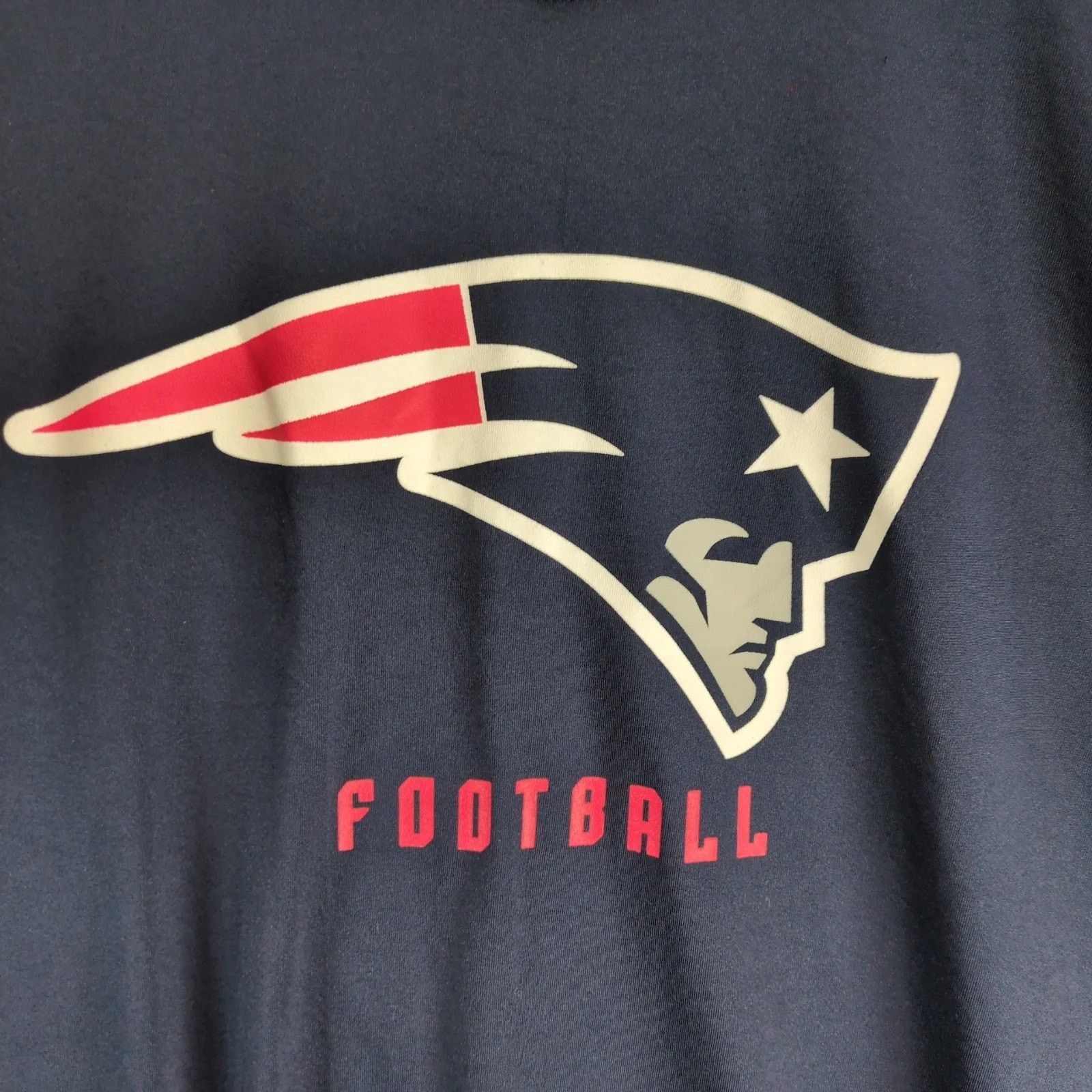 NFL NFL Team Apparel New England Patriots Football Men's T-Shirt Size US L / EU 52-54 / 3 - 4 Thumbnail