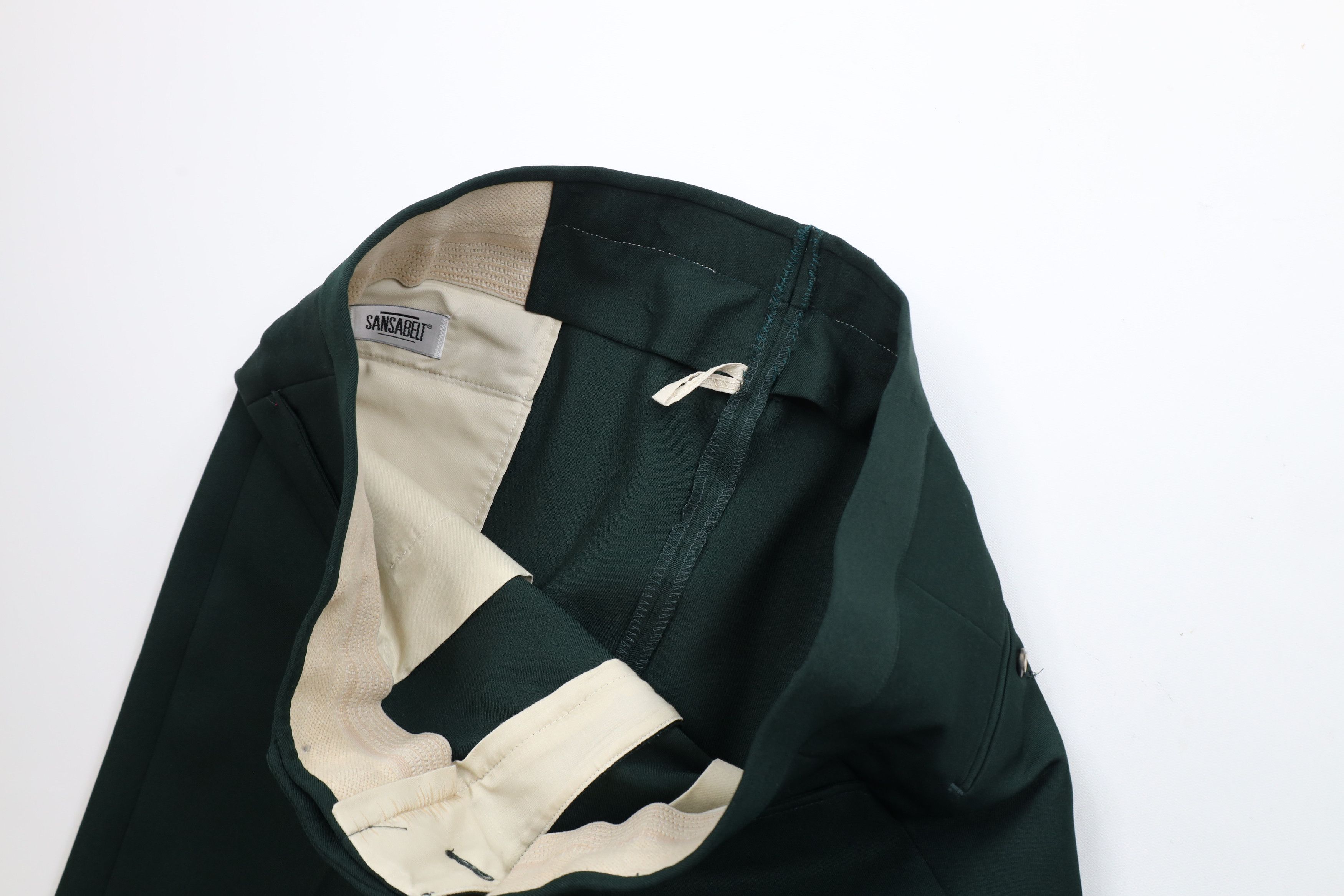 Vintage Vintage 70s Streetwear Bell Bottoms Chino Pants Green USA Size US 40 / EU 56 - 8 Thumbnail