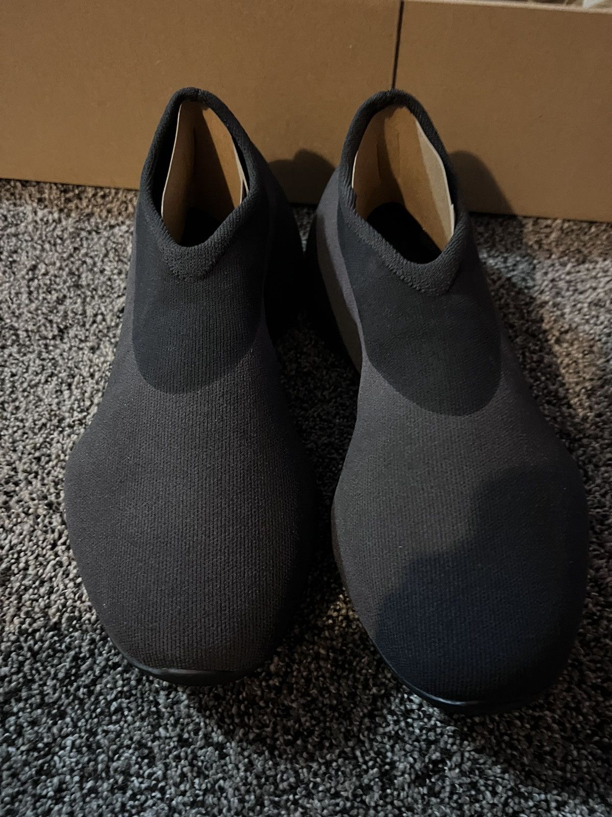 Kanye West Yeezy knit runner fade onyx Size US 11.5 / EU 44-45 - 3 Thumbnail