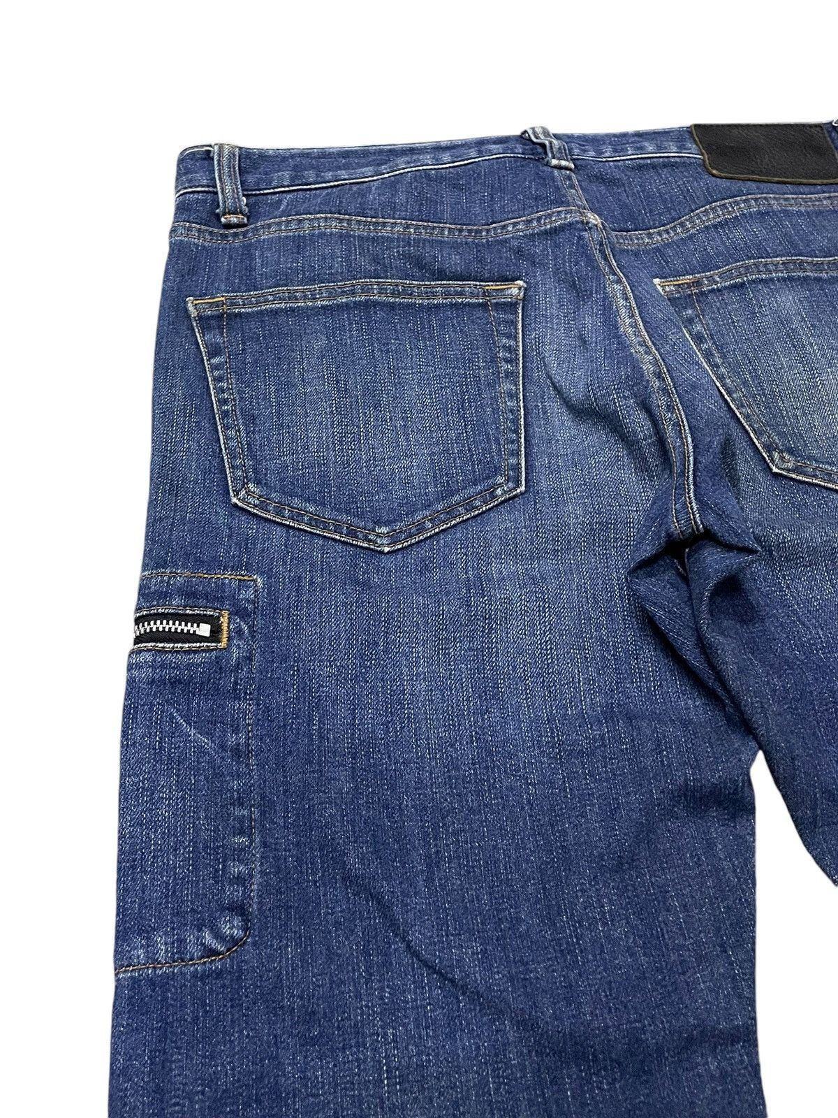 Jun Takahashi × Undercover × Uniqlo Undercover X Uniqlo UU Skinny Cargo Denim Pants Size US 30 / EU 46 - 12 Thumbnail