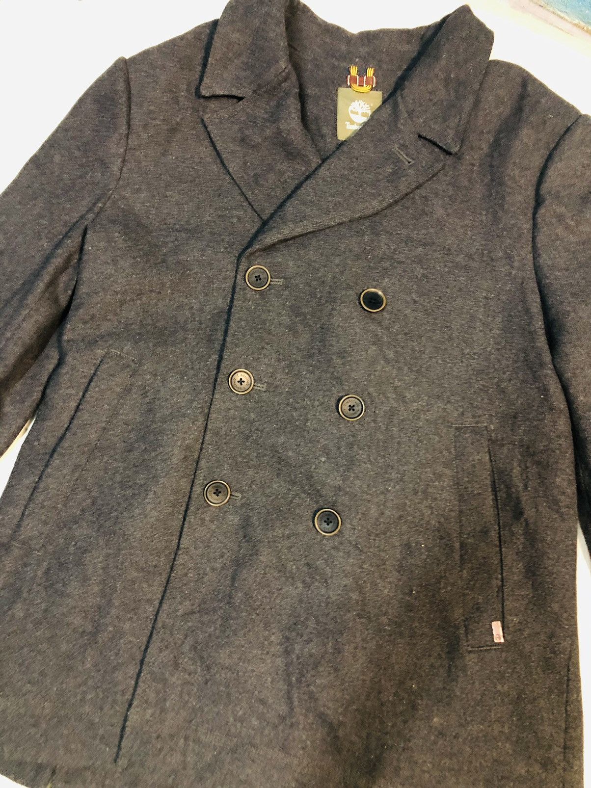 Timberland Timberland Heavy Coat Double Button (15) Size US L / EU 52-54 / 3 - 3 Thumbnail