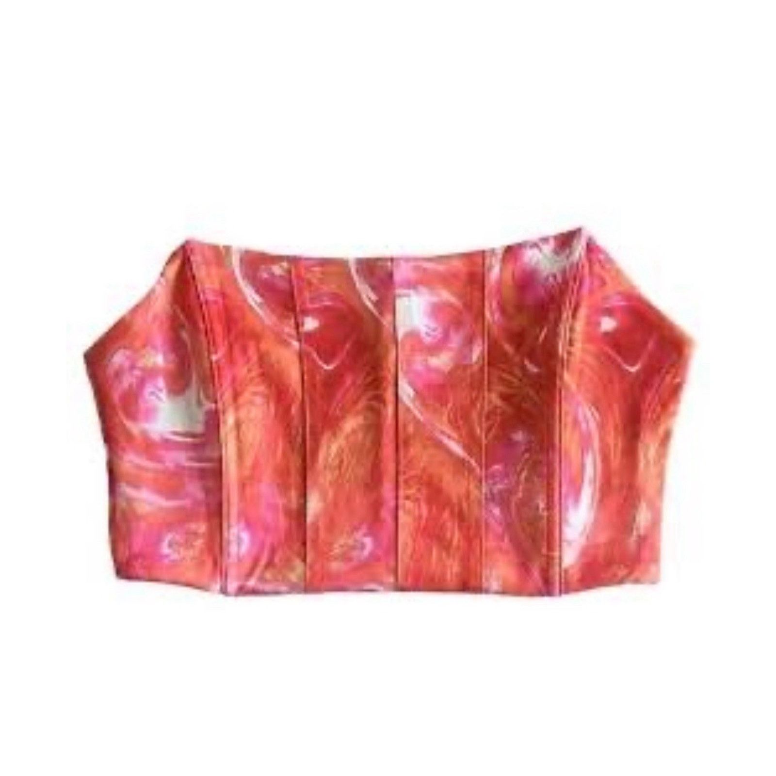 Shein Shein Neon Orange And Pink Crop Top Size S / US 4 / IT 40 - 3 Thumbnail