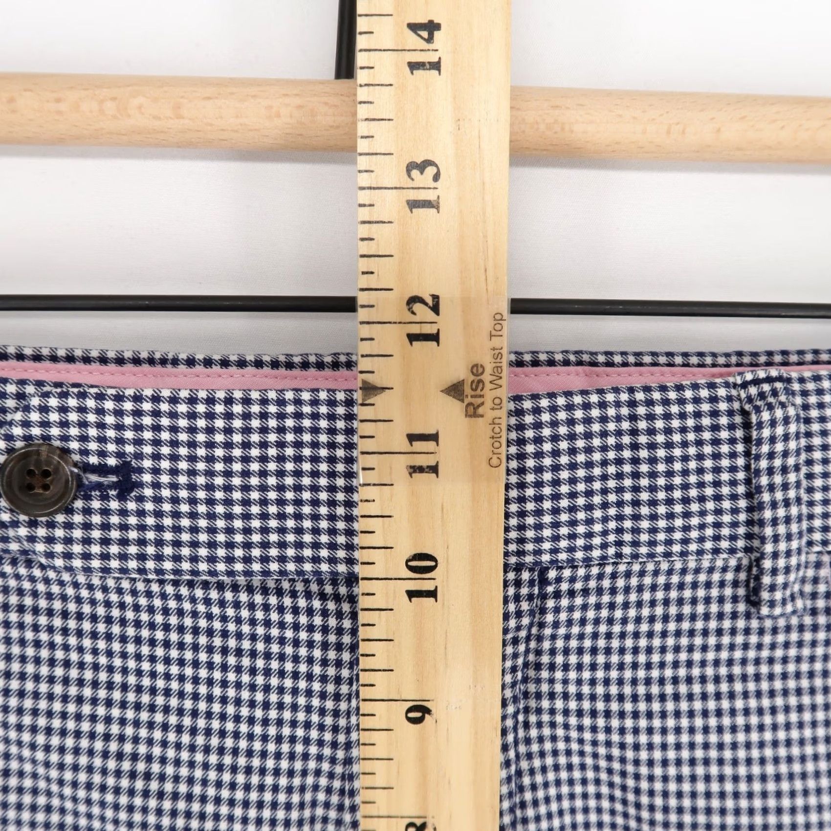 Polo Ralph Lauren Polo Golf Ralph Lauren Shorts Mens 40 Blue Check Flat Front Cotton Size US L / EU 52-54 / 3 - 5 Thumbnail