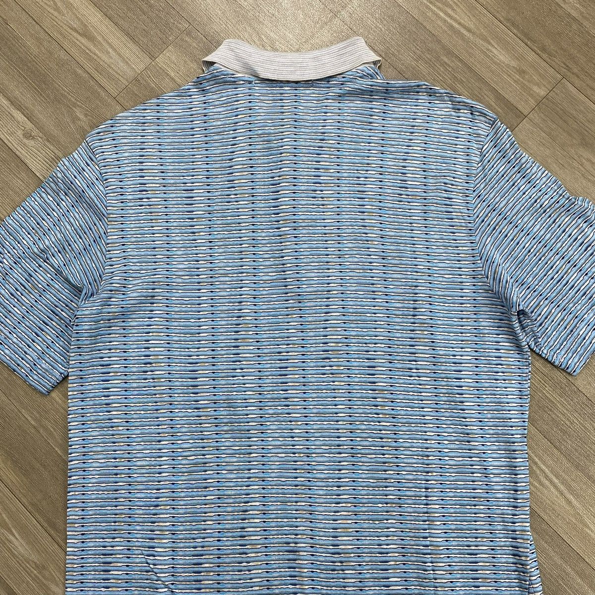 Missoni Vintage Missoni Sport Italy 3D Cable Polo Shirt Coogi Size US S / EU 44-46 / 1 - 9 Thumbnail