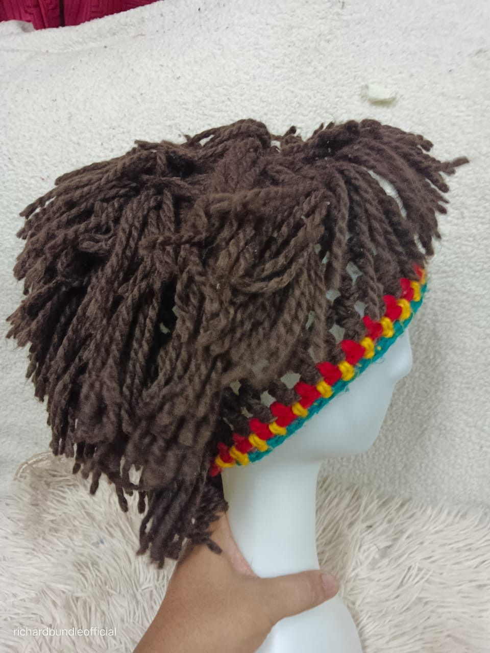 Designer Reggae Handmade Knitted Customs Size ONE SIZE - 6 Thumbnail