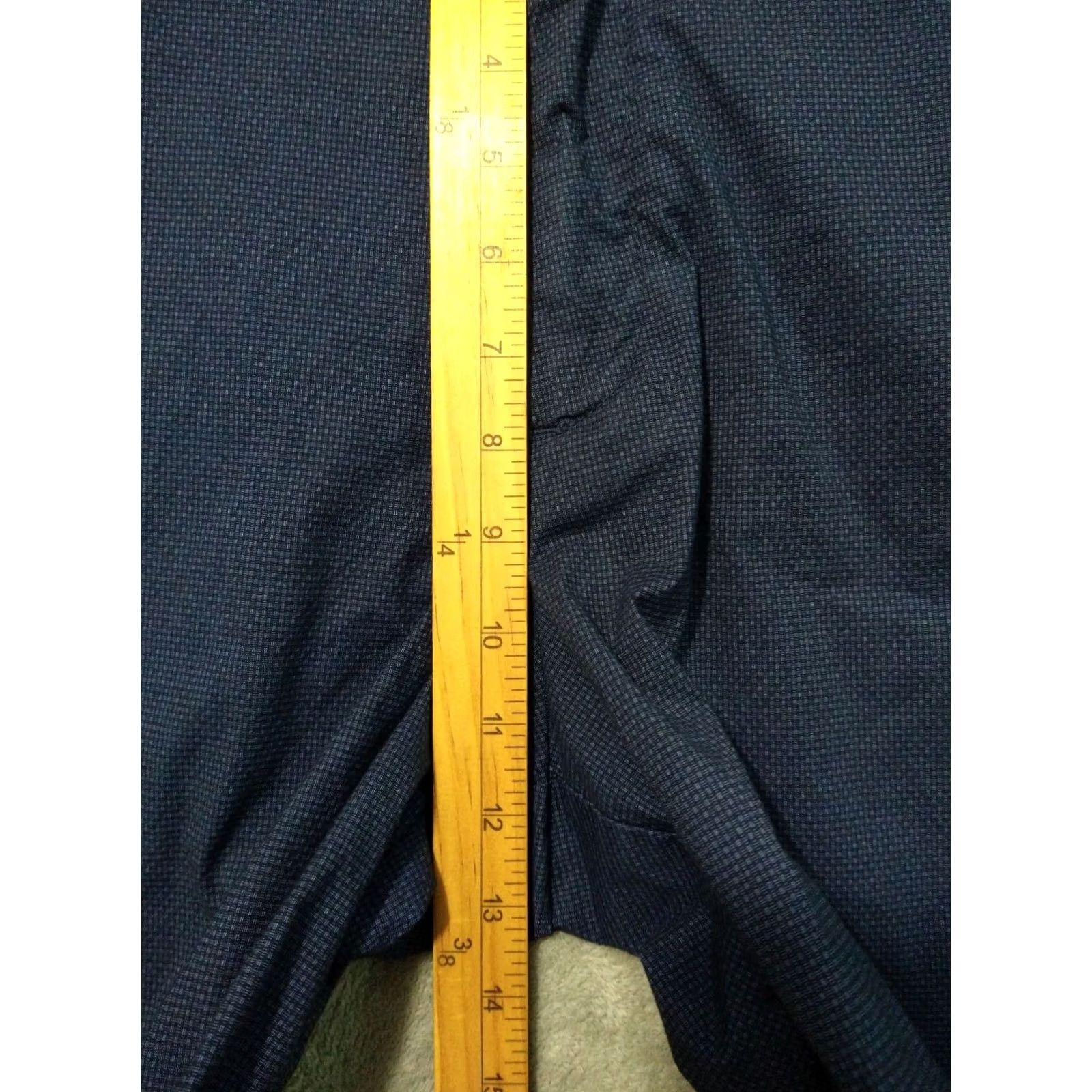 Banana Republic Banana Republic Shorts Mens 34 Blue Aiden Club Flat Front Mid Rise Stretch Casual Chino Pockets Mens Regular 34 in Blue Size US 34 / EU 50 - 4 Thumbnail