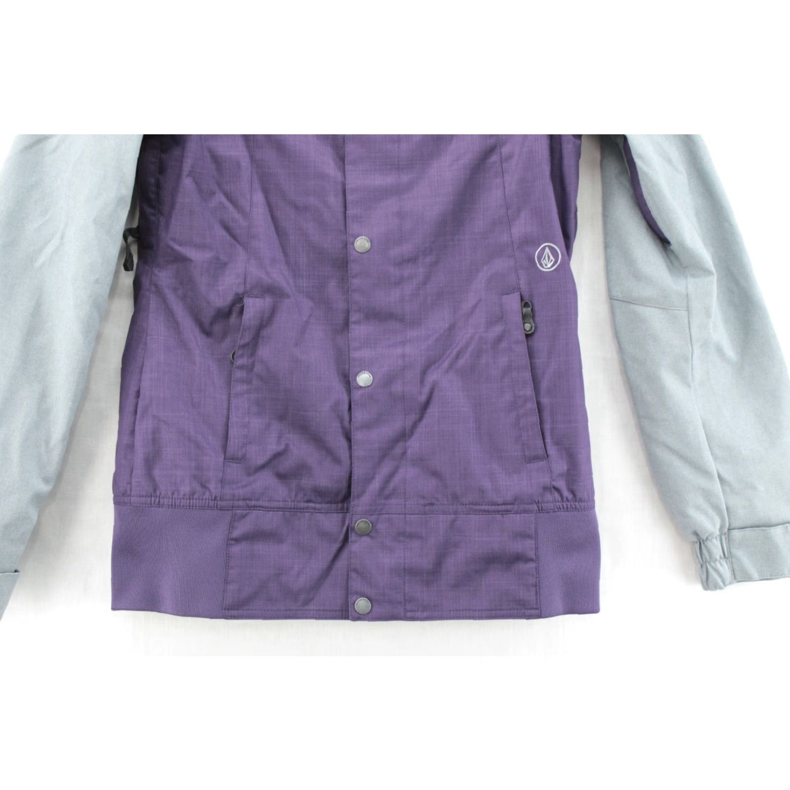 Volcom Volcom Stave Snowboard Jacket Womens XS Purple Grey Winter Ski Warm Comfortable Size XS / US 0-2 / IT 36-38 - 4 Thumbnail