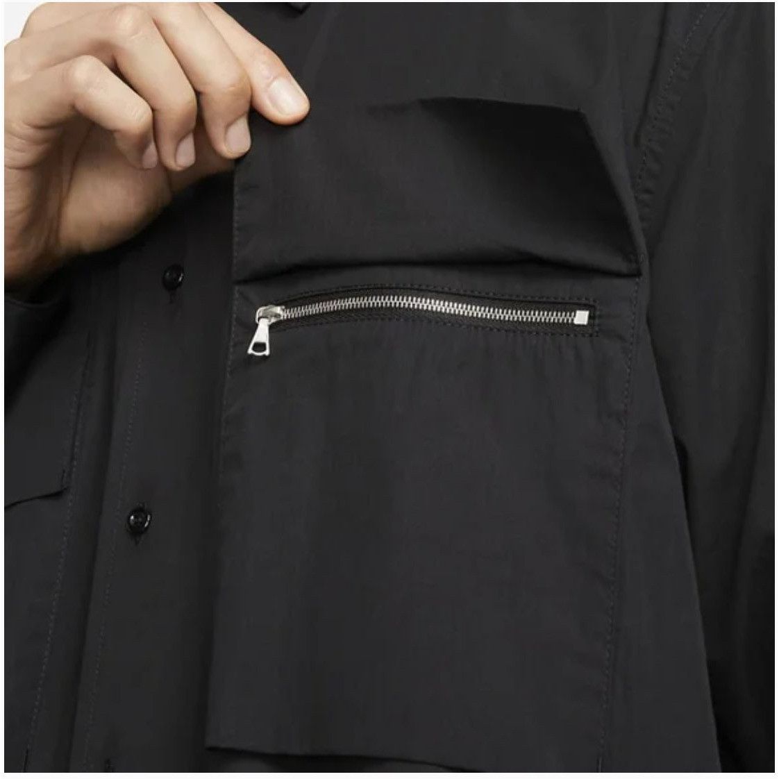 Nike Nike Style Essentials Woven Button-Up Top DM6640-045 Men's L Size US L / EU 52-54 / 3 - 7 Thumbnail