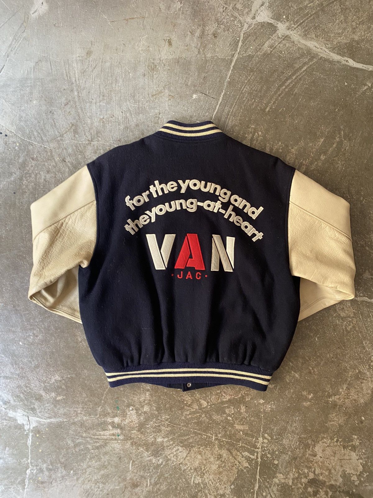Van Vintage Van Varsity Jacket Denim Tears Visvim CPFM Kapital Size US XL / EU 56 / 4 - 7 Thumbnail