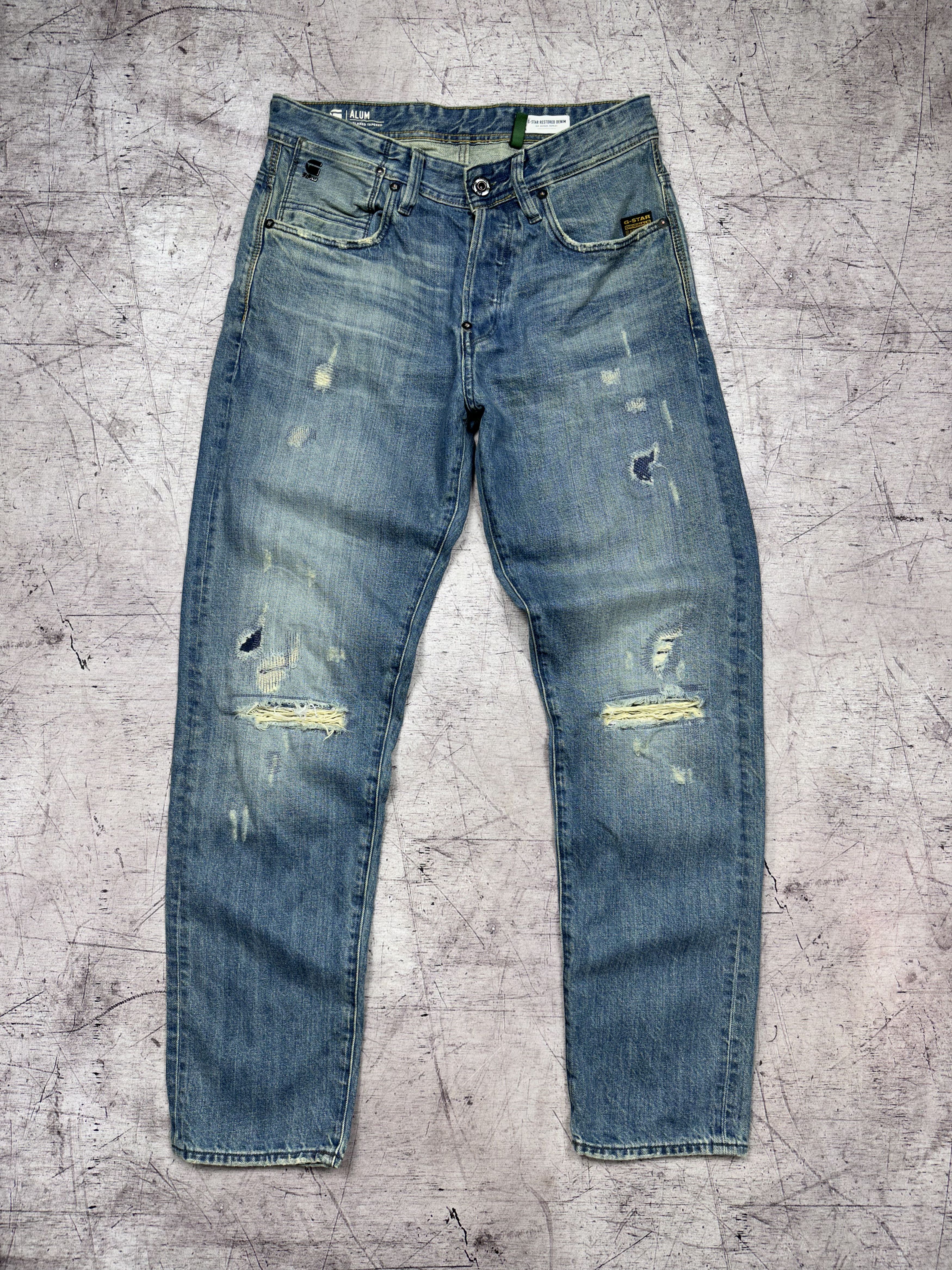 G-Star G Star Raw Mens Alum Relaxed Tapered Denim Pants Jeans Size US 30 / EU 46 - 1 Thumbnail