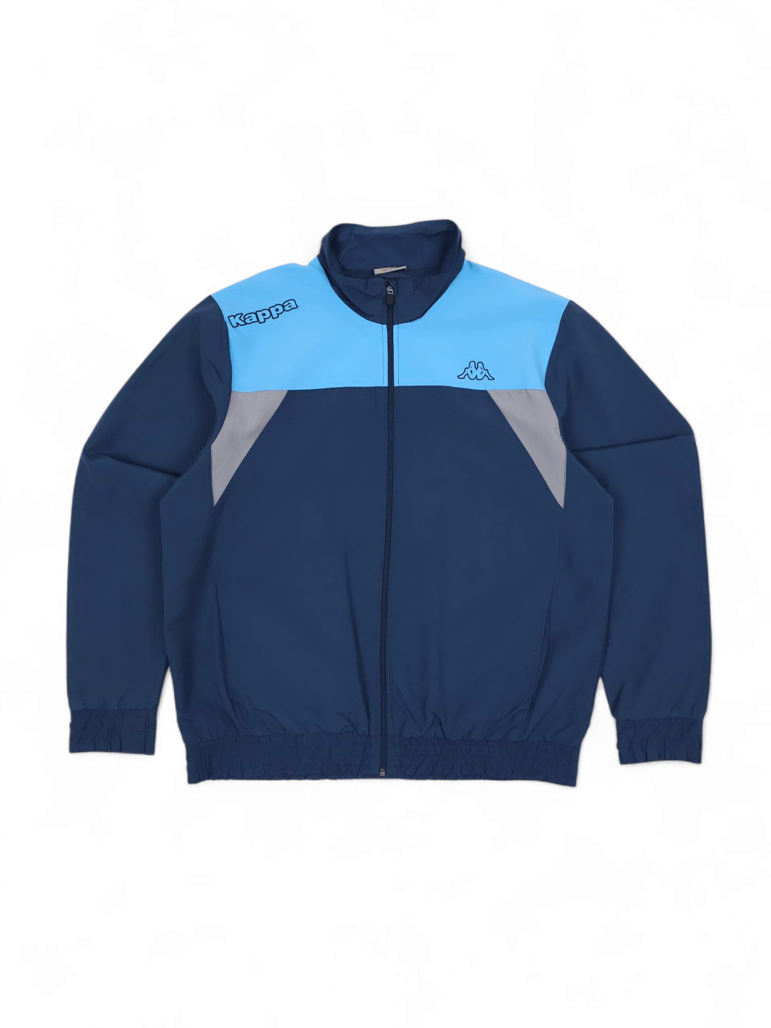 Kappa 💎 Vintage Kappa Navy Logo Light Jacket Windbreaker Y2K Size US XXL / EU 58 / 5 - 1 Thumbnail