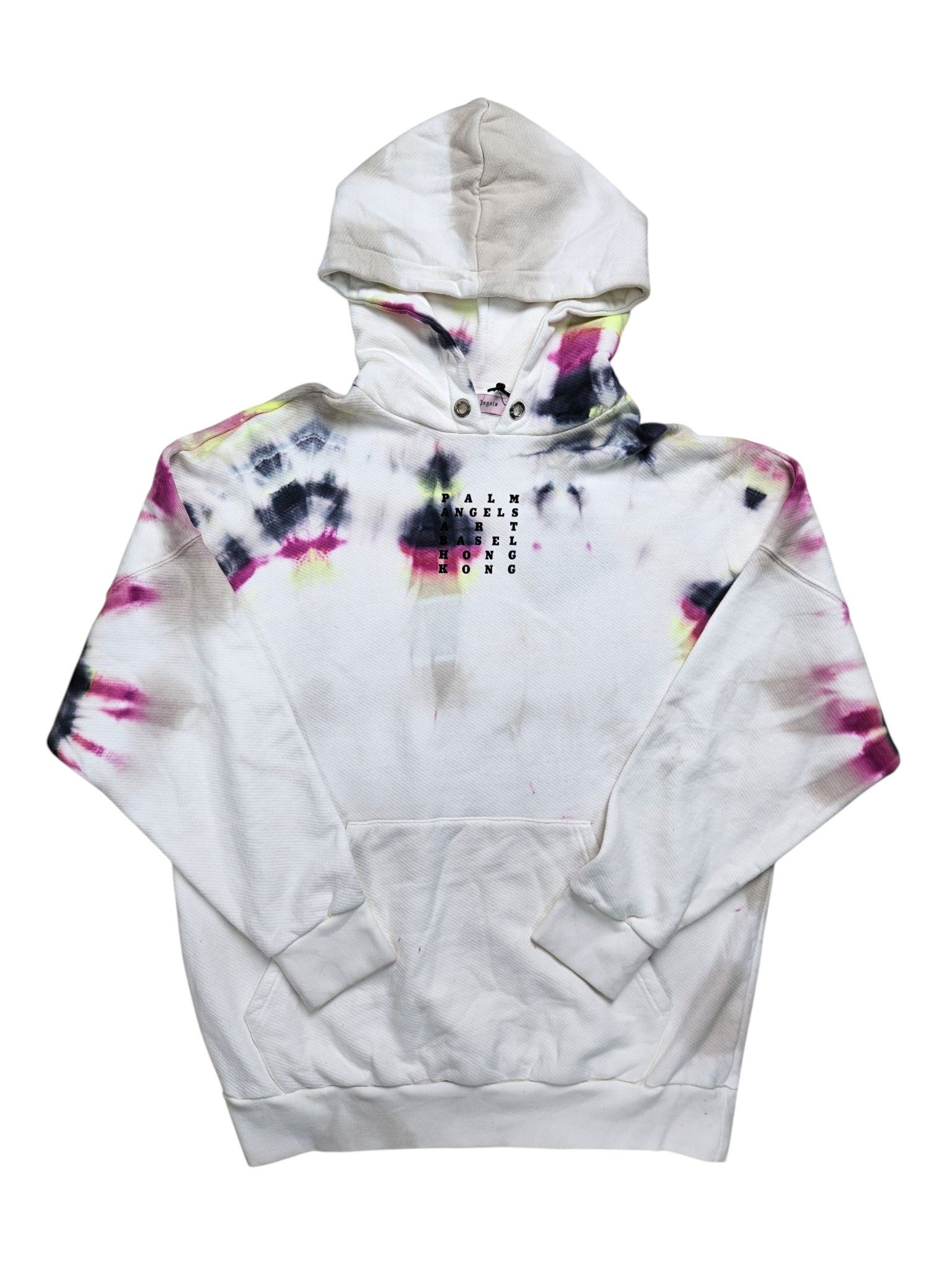 Palm Angels Palm Angels "ART BASEL HONG KONG" Tie-dye Hoodie Size US M / EU 48-50 / 2 - 1 Thumbnail
