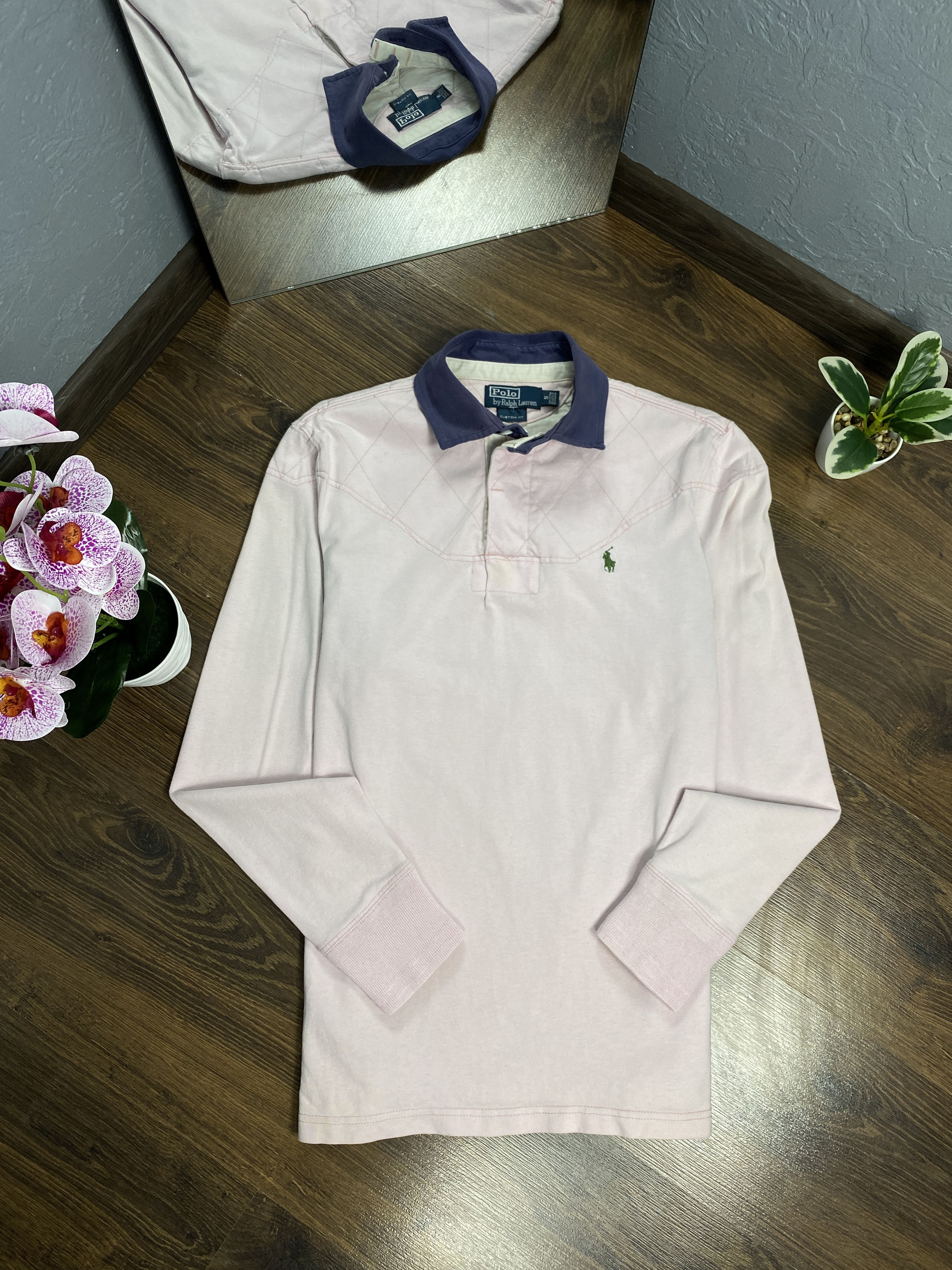 Polo Ralph Lauren Polo Ralph Lauren vintage rugby long sleeve polo shirt Size US S / EU 44-46 / 1 - 1 Thumbnail