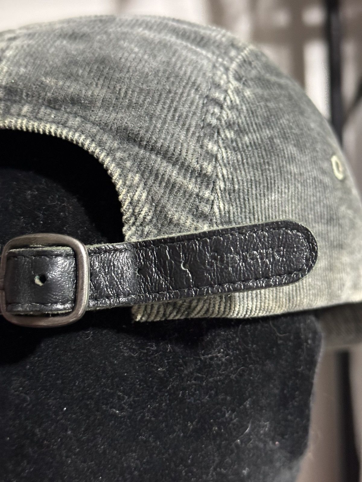 Supreme Supreme Corduroy Camp Cap Grey Size ONE SIZE - 7 Thumbnail