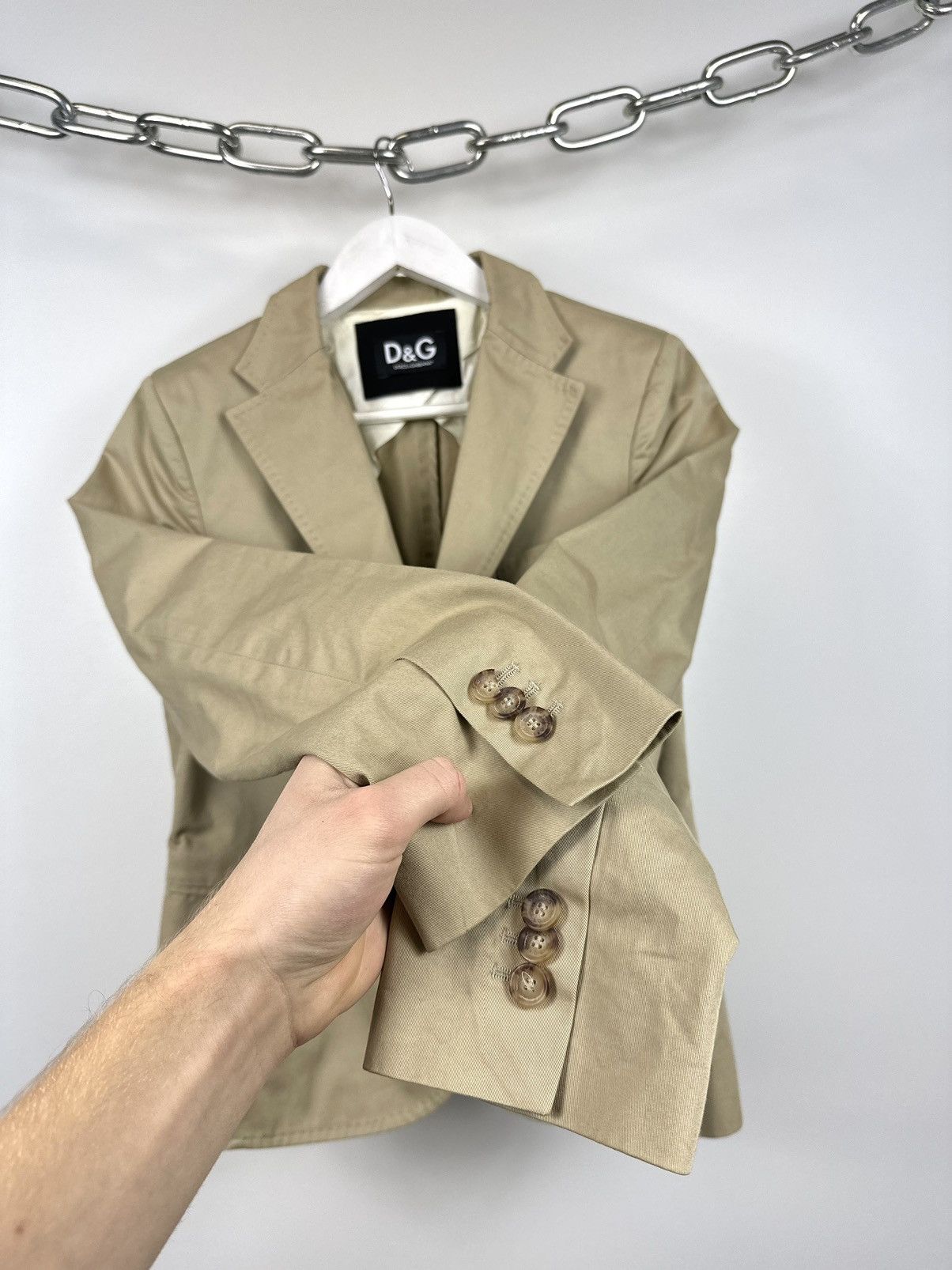 Vintage Dolce & Gabbana Rare Luxury Designer Blazer Jacket