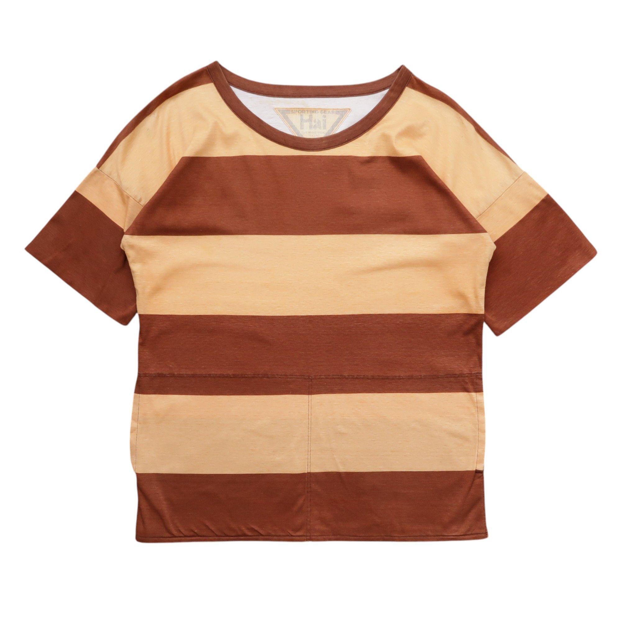 Hai Sporting Gear 1980s Issey Miyake Studio Hai Sporting Gear Prisoner Tee Size US M / EU 48-50 / 2 - 1 Thumbnail