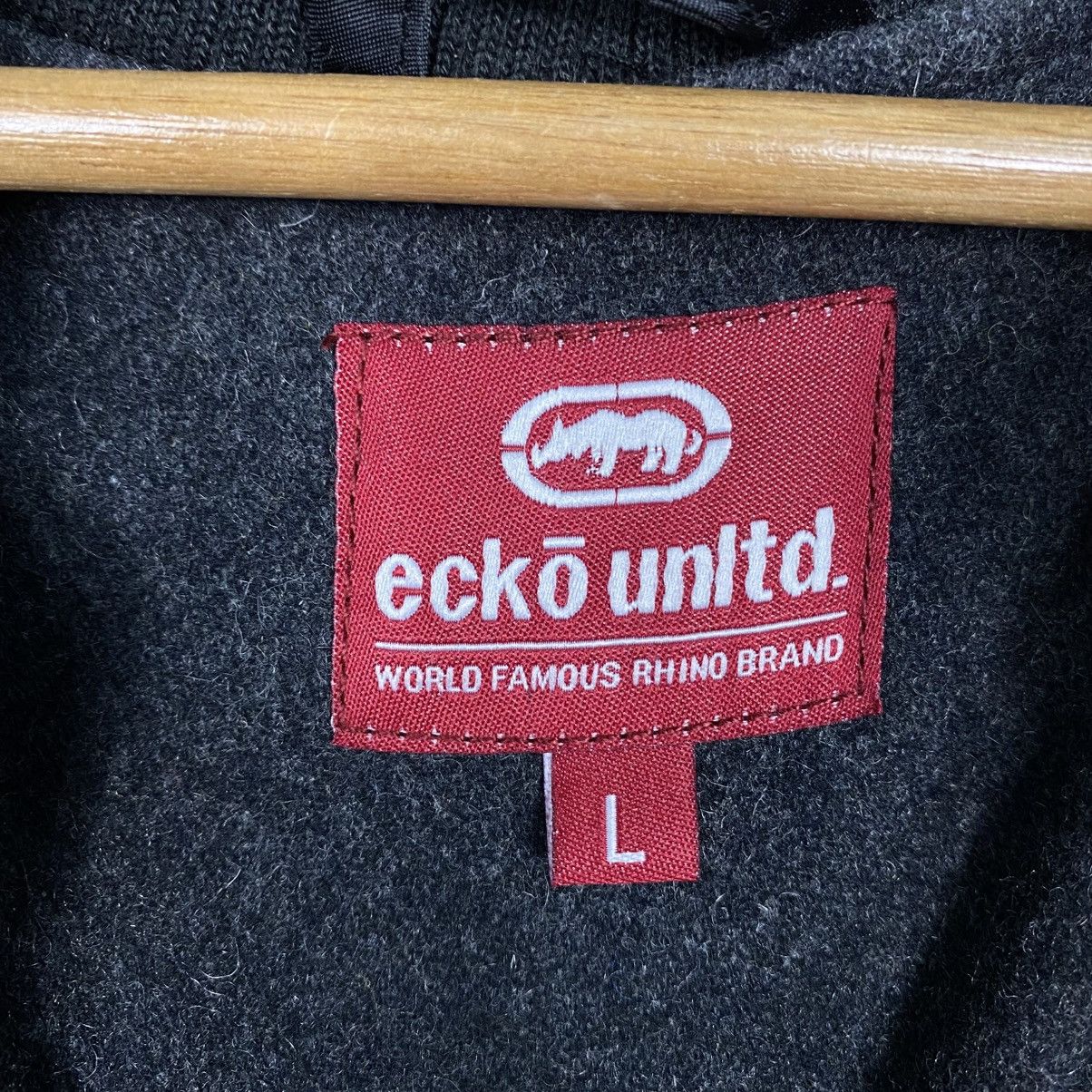 Ecko Unltd. Vintage Wool Bomber Jacket Ecko Untld Big Logo Size US L / EU 52-54 / 3 - 21 Thumbnail