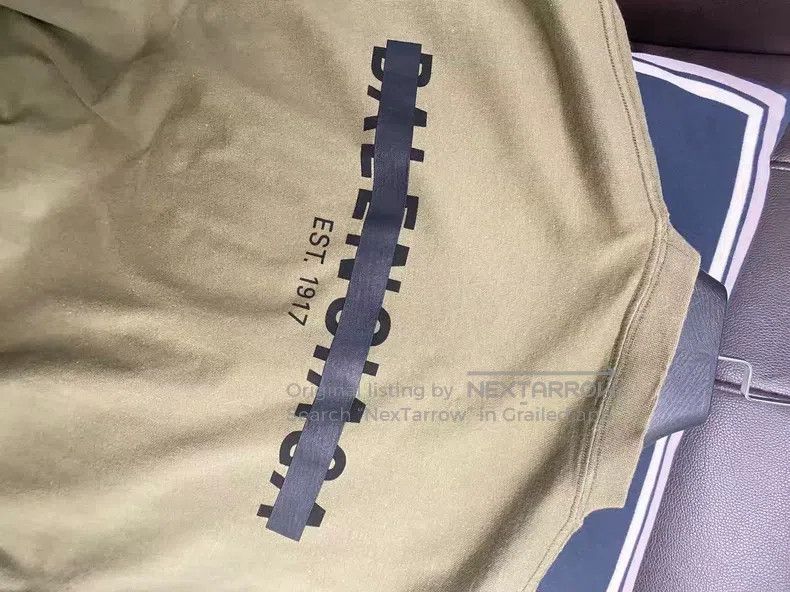 Balenciaga Balenciaga Olive Green Striped Short Sleeve T-Shirt, L Siz Size US S / EU 44-46 / 1 - 4 Thumbnail