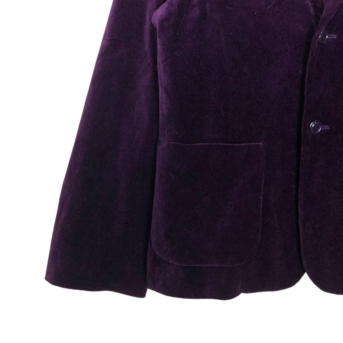 Issey Miyake 🔥VELVET DOUBLE BREAST COATS JACKET IS SUNOA KUWAHARA JAPAN Size US M / EU 48-50 / 2 - 4 Thumbnail