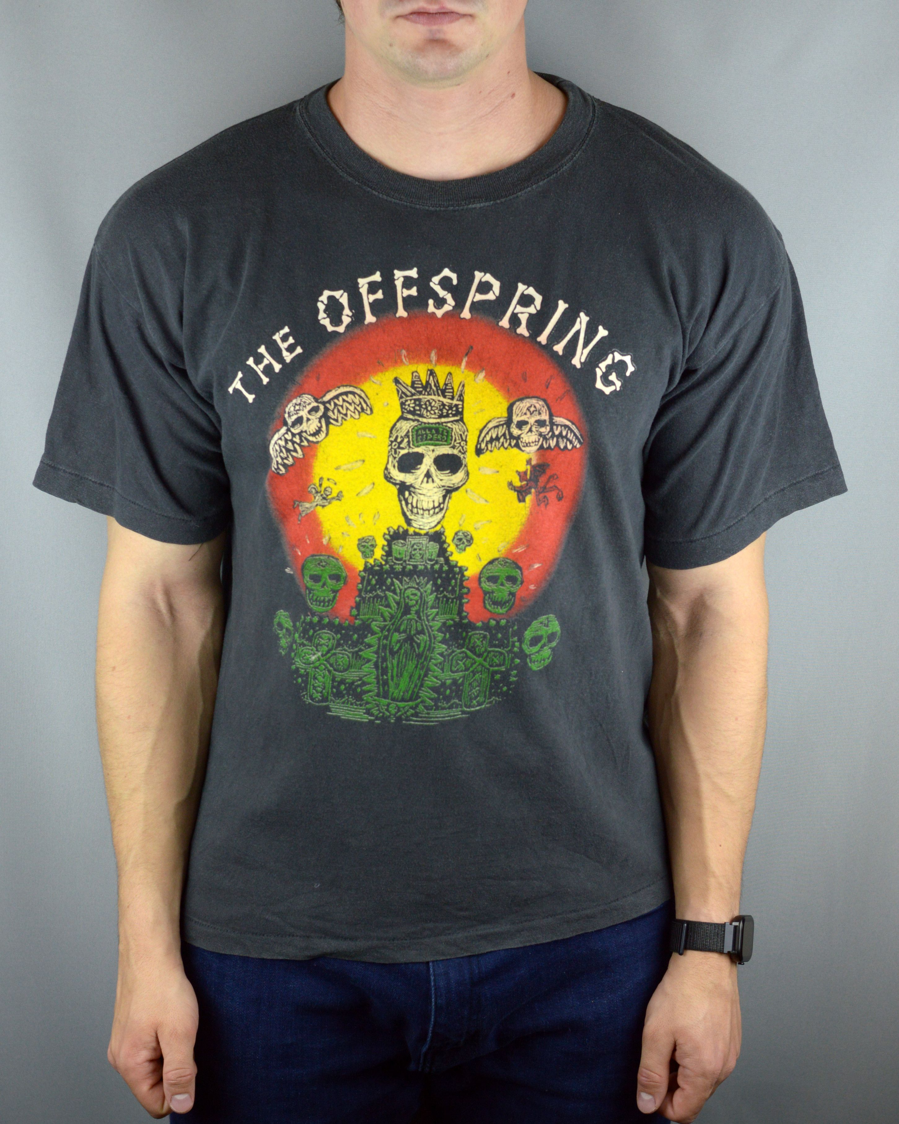 Band Tees × Vintage Vintage The Offspring Ixnay On The Hombre Promo 1997 t shirt Size US M / EU 48-50 / 2 - 1 Thumbnail