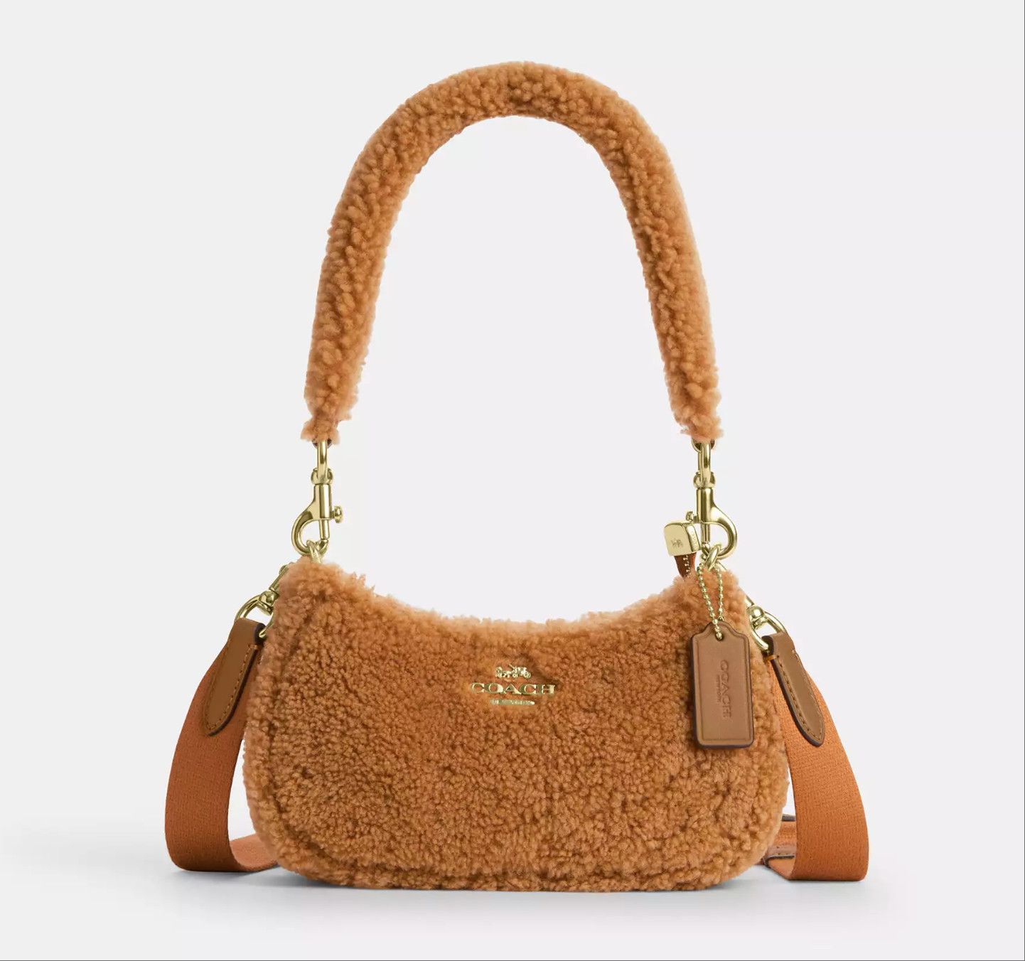 Coach Teri Mini Crossbody Bag In Shearling CDA84 Size ONE SIZE - 13 Thumbnail