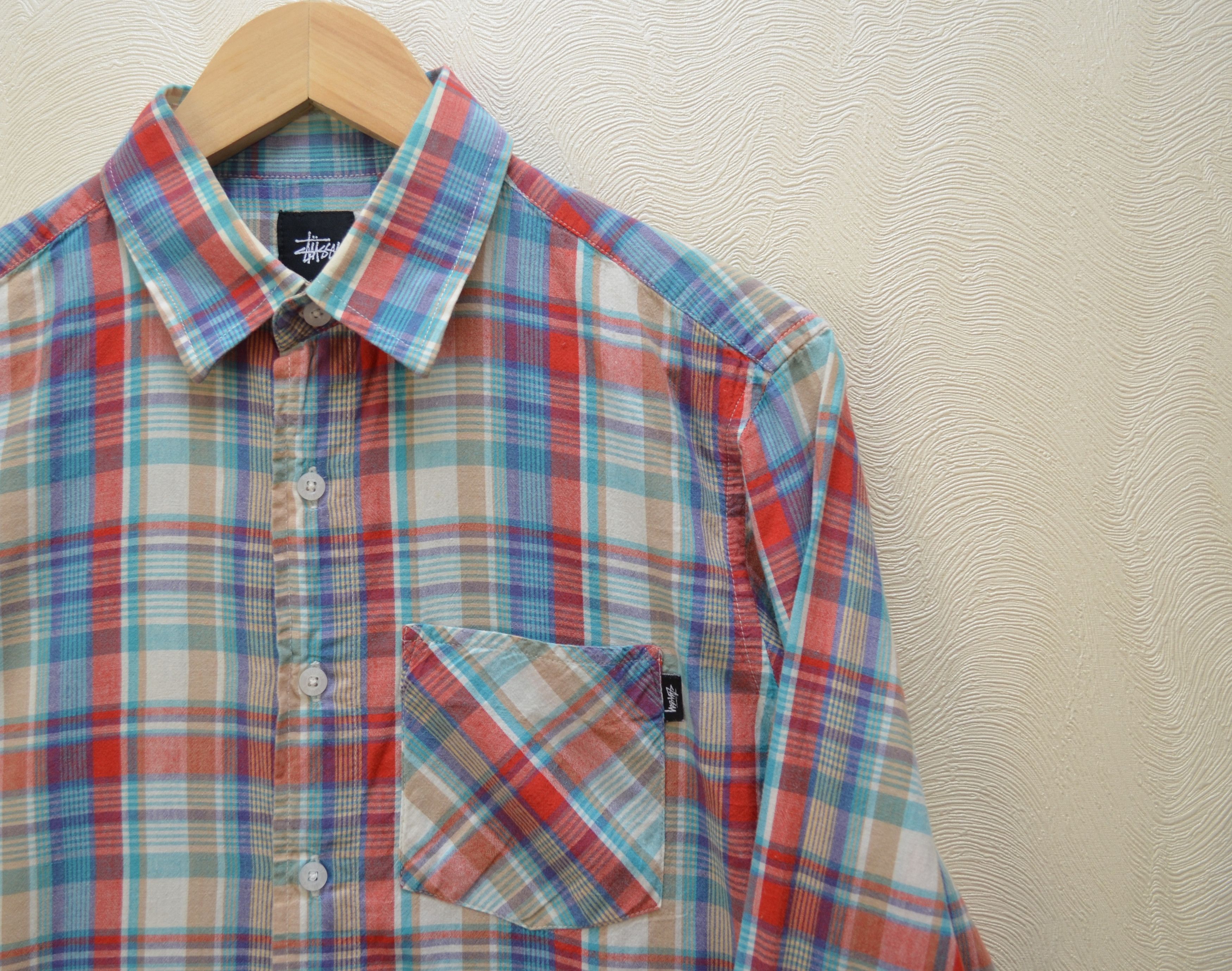 Designer × Stussy Stussy Check Shirt Size S Streetwear RARE Size US S / EU 44-46 / 1 - 3 Thumbnail