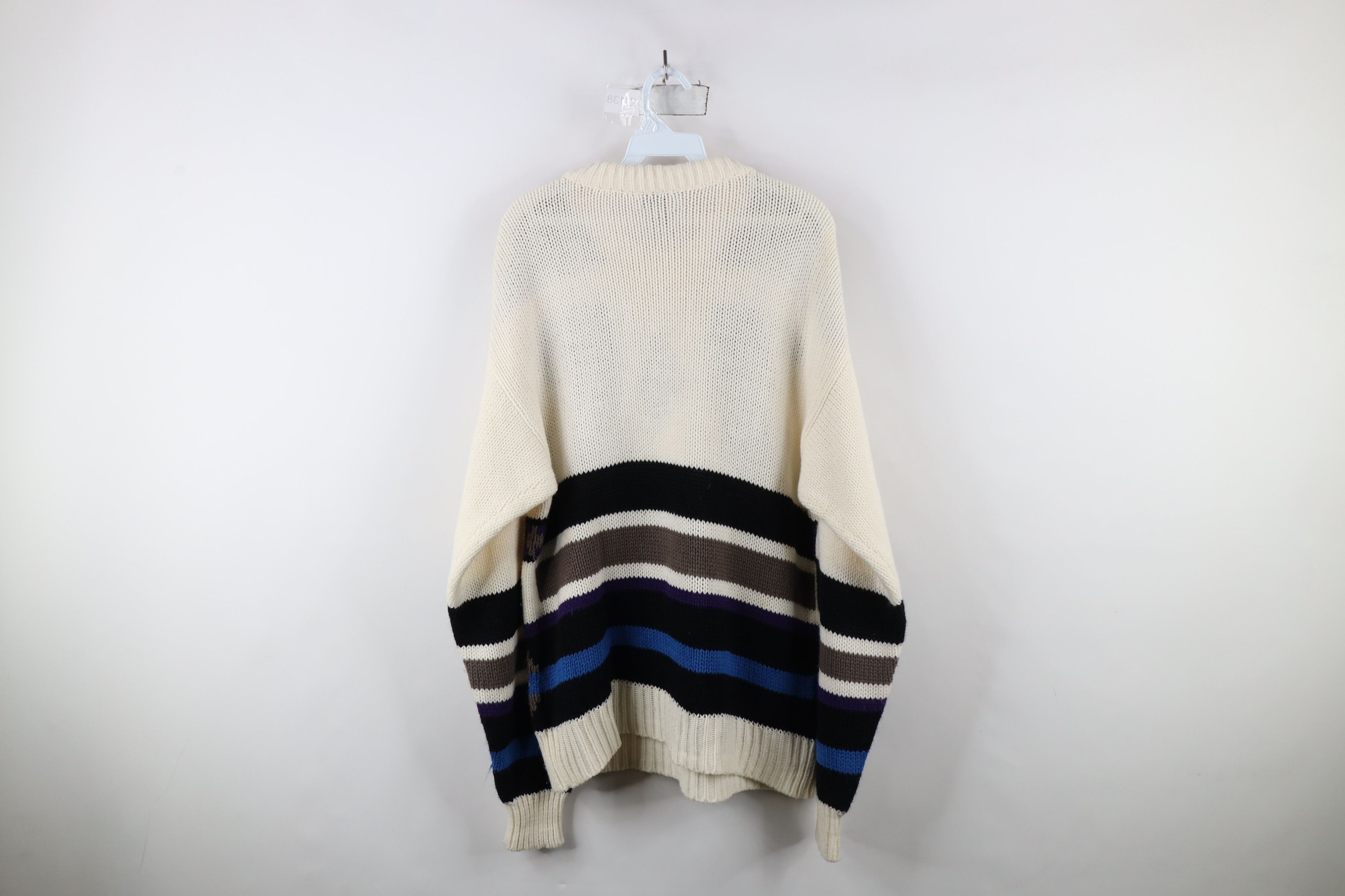 Vintage Vintage 90s Coogi Style Southwestern Chunky Knit Sweater Size US XL / EU 56 / 4 - 9 Thumbnail