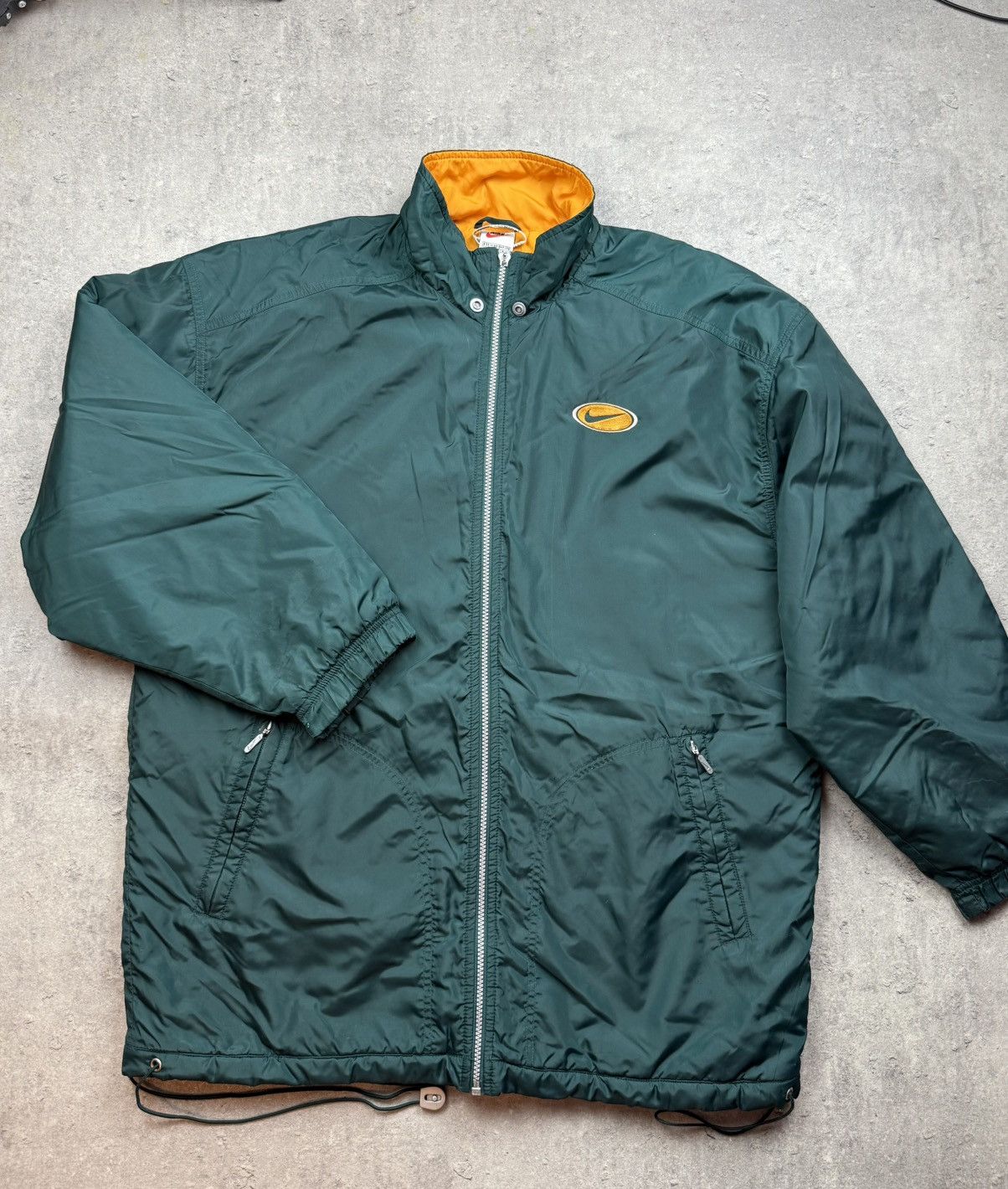 Nike 90’s Nike vintage rare big logo swoosh jacket streetwear y2k Size US M / EU 48-50 / 2 - 6 Thumbnail