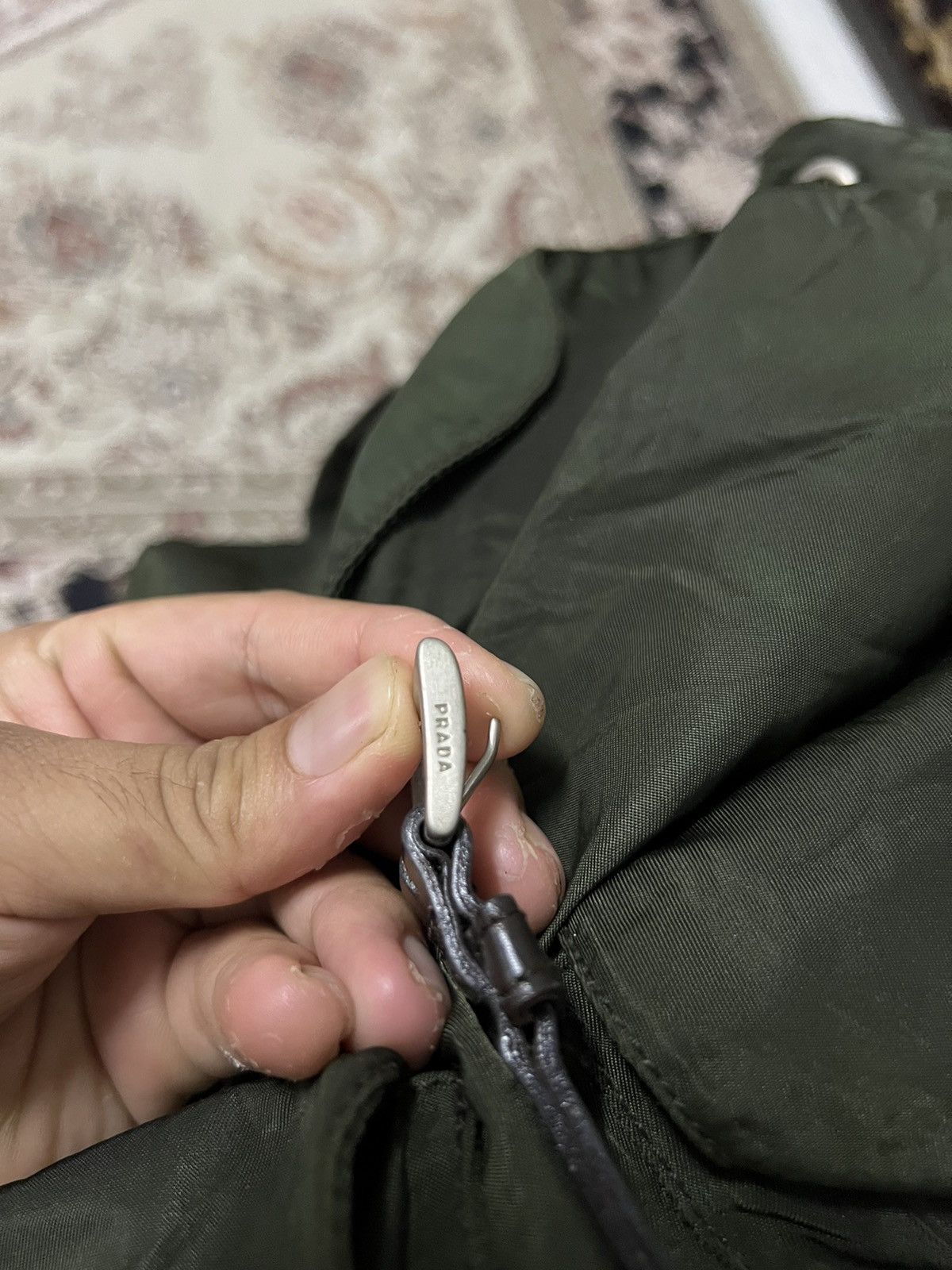 Prada PRADA BACKPACK NYLON KHAKI Size ONE SIZE - 12 Thumbnail