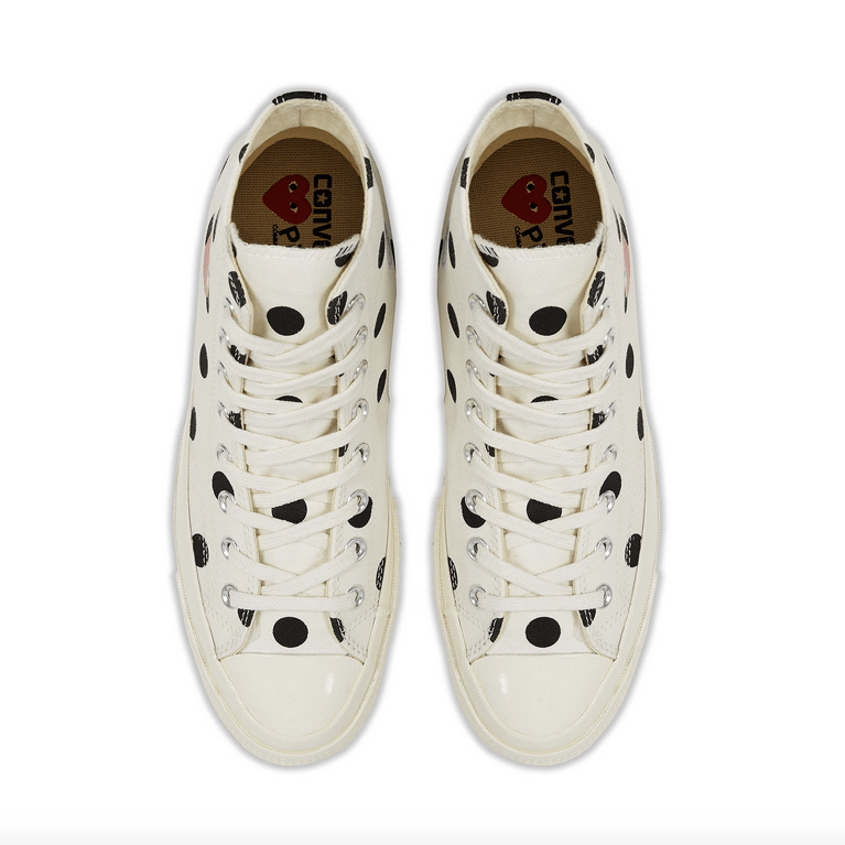Comme des Garcons PLAY CDG PLAY x Converse Polka Dot Chuck Taylor Low Sneakers Size US 9 / EU 42 - 5 Thumbnail