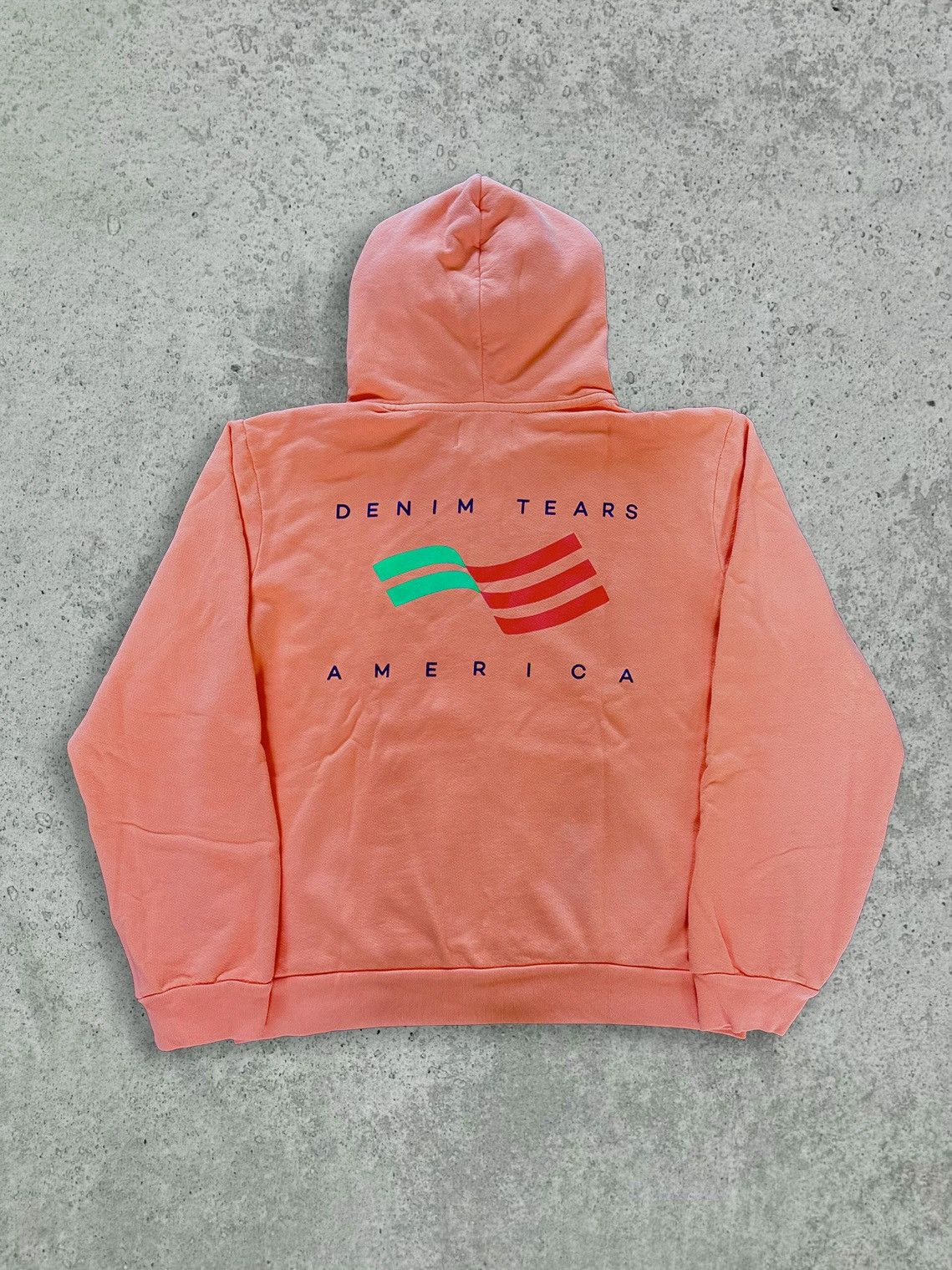 DENIM TEARS Denim Tears America Sportswear Zip Hoodie Size US XL / EU 56 / 4 - 2 Thumbnail