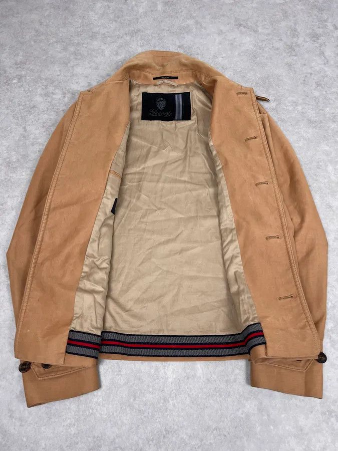 Gucci FW2010 Gucci Beige Buttoned Classy Jacket by Frida Giannini Size US M / EU 48-50 / 2 - 9 Thumbnail