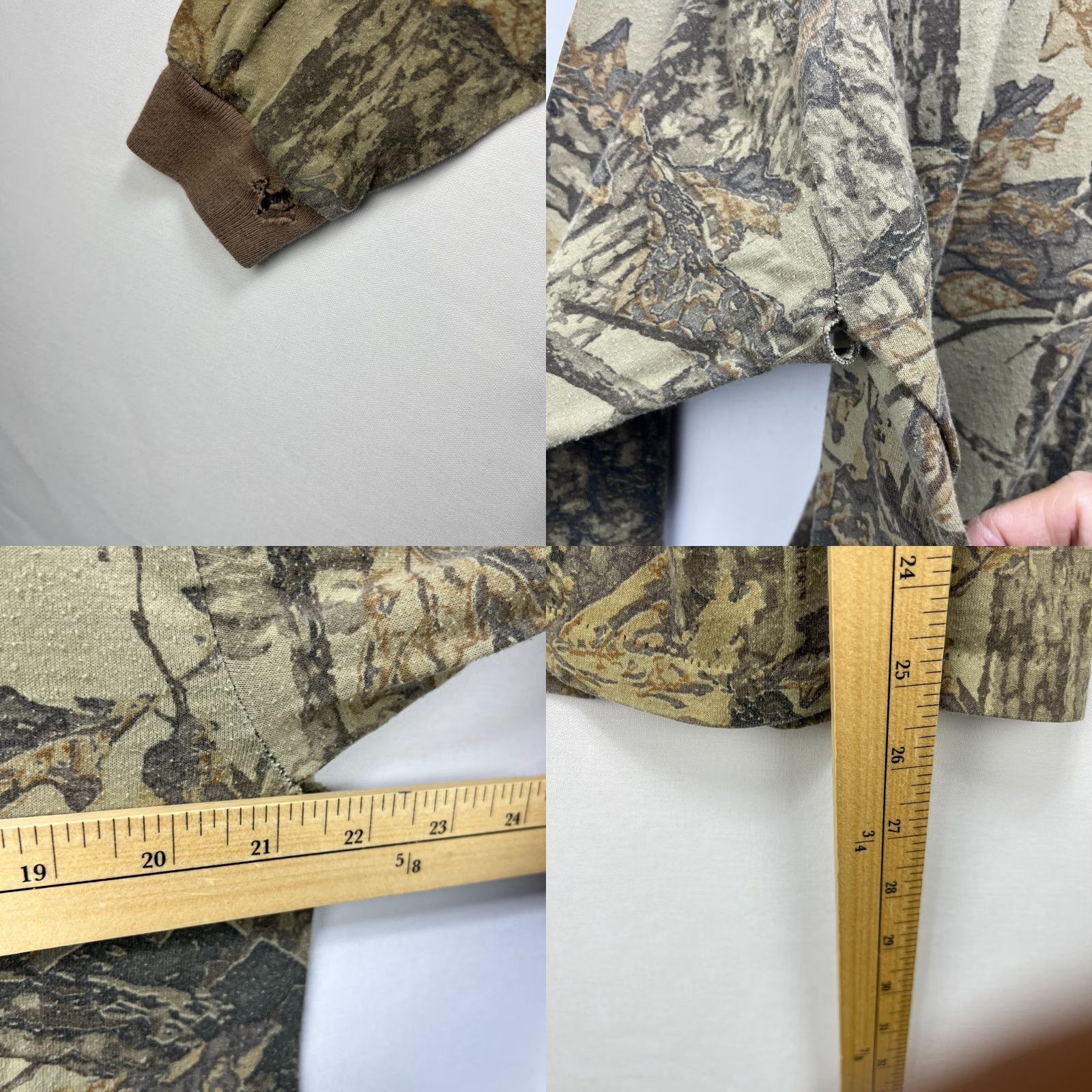 Realtree VINTAGE Realtree Boxy Camo Long Sleeve Shirt L Green 90s Mens Size US L / EU 52-54 / 3 - 8 Thumbnail