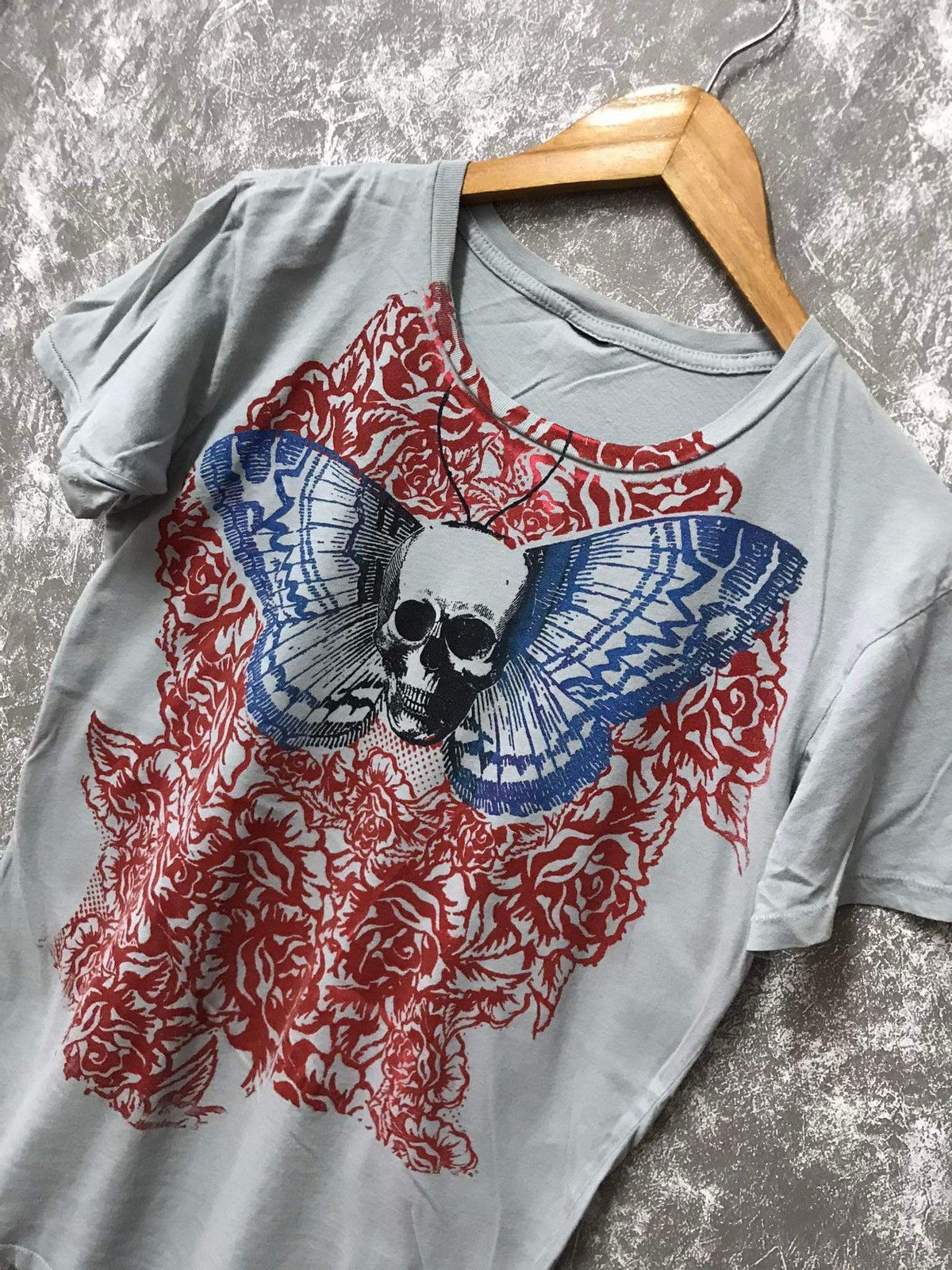 Affliction × Ed Hardy × Southpole Affliction Skull Y2K Graphic Tee Size US M / EU 48-50 / 2 - 3 Thumbnail