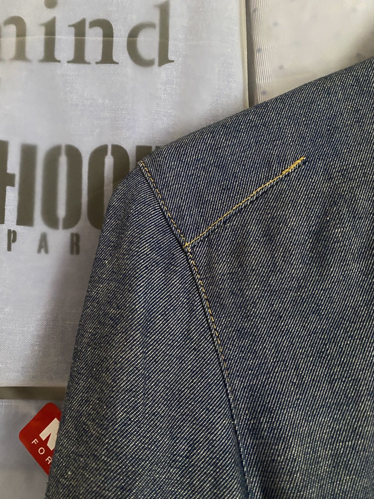 Levi's Vintage Clothing Vintage Levis Engineered Blue Silver Shirt Size US S / EU 44-46 / 1 - 5 Thumbnail