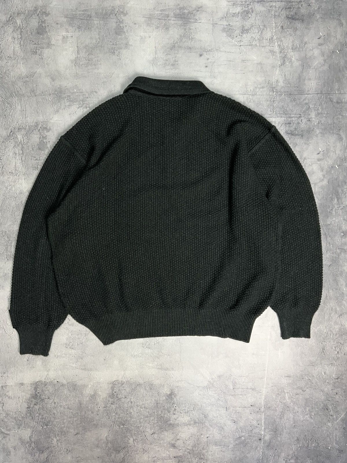 Carlo Colucci × Vintage Carlo Colucci 1/3 Zip Sweater Size US L / EU 52-54 / 3 - 9 Thumbnail