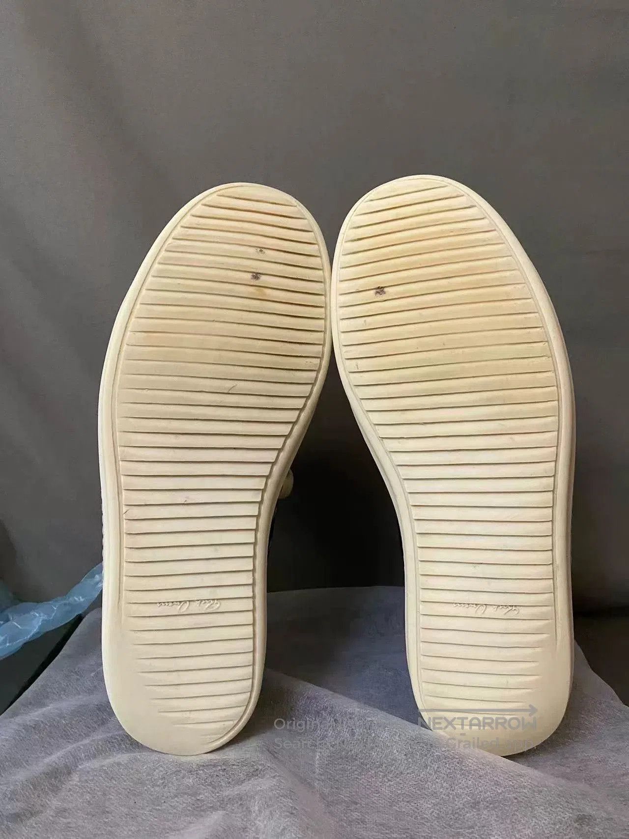 Rick Owens Rick Owens Low-Top Leather Sneakers. Size US 10 / EU 43 - 5 Thumbnail