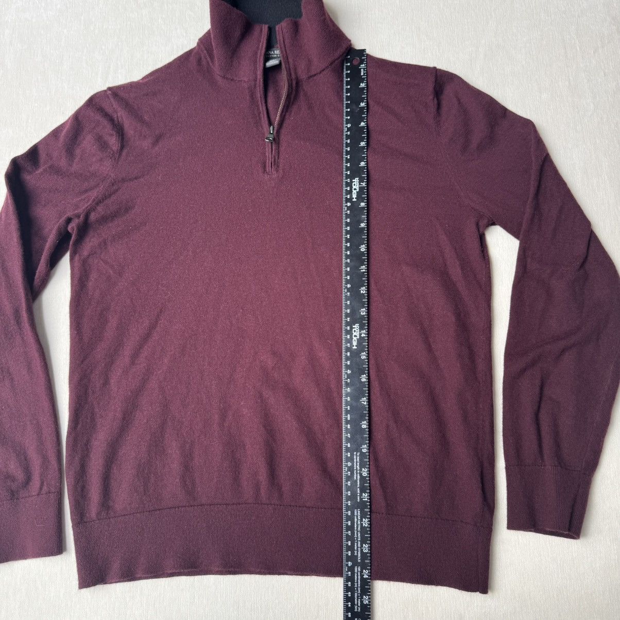 Banana Republic Banana Republic Mens M Quarter Zip Pima/Cashmere Size US M / EU 48-50 / 2 - 4 Thumbnail