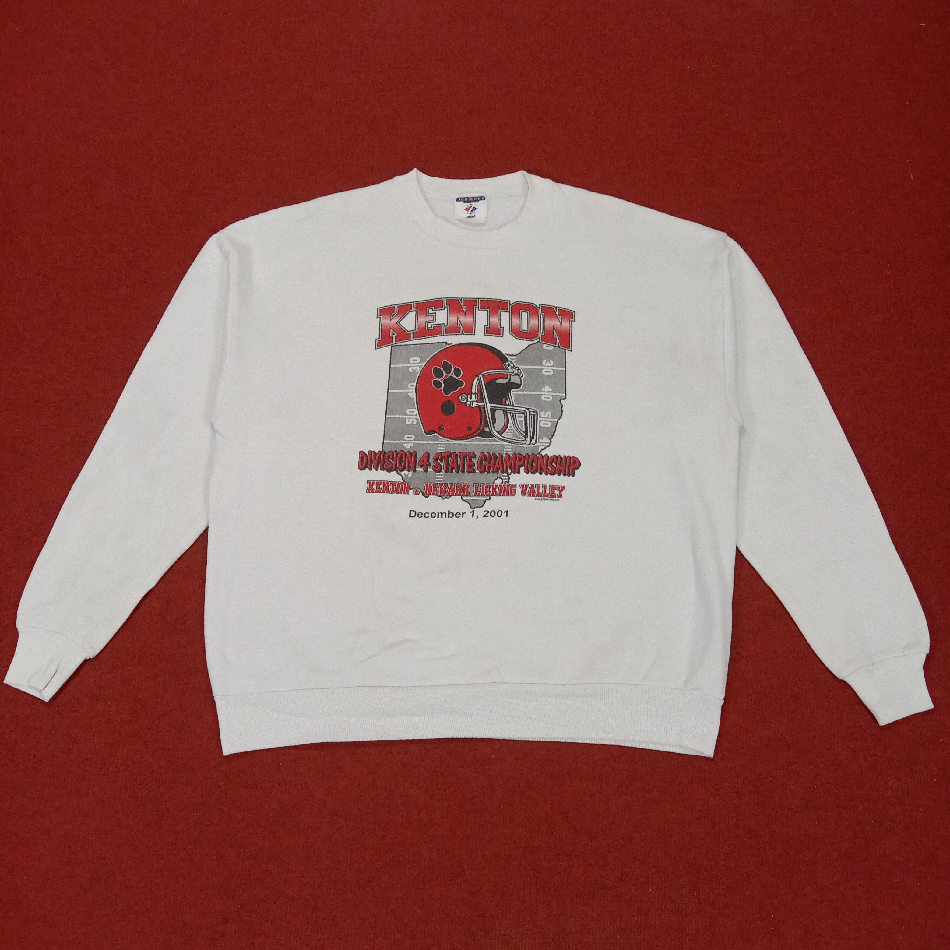 NFL × Vintage Kenton Wildcats American Football Team Vintage Sweatshirt Size US L / EU 52-54 / 3 - 1 Thumbnail
